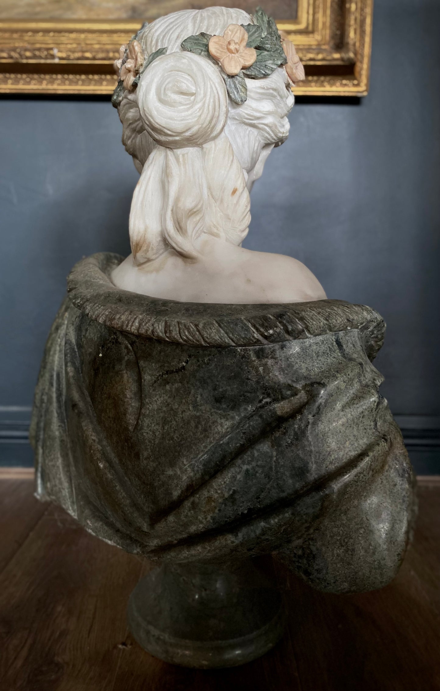 Marble Bust of Lady C.19th Century