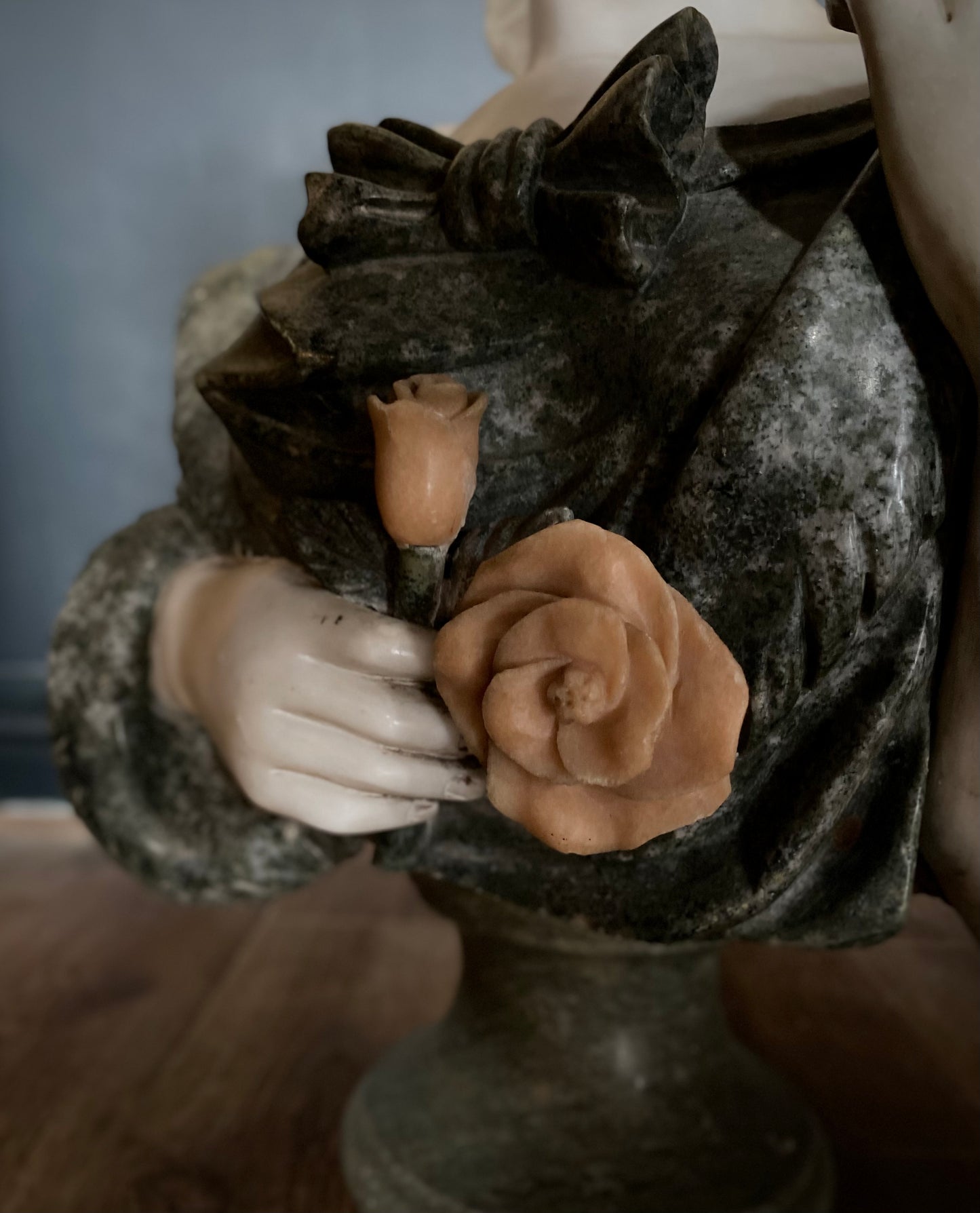 Marble Bust of Lady C.19th Century