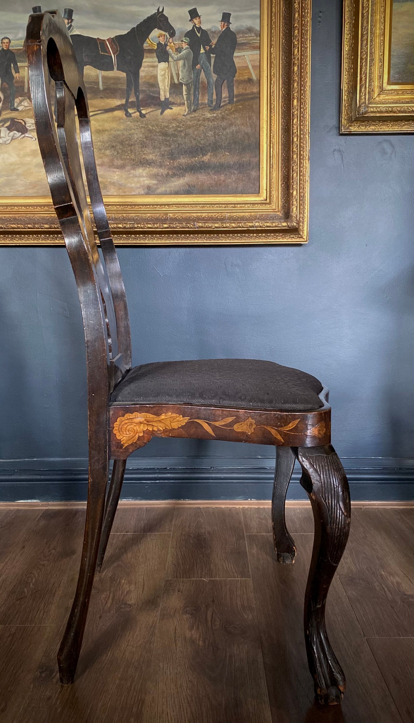 Dutch Marquetry Chair