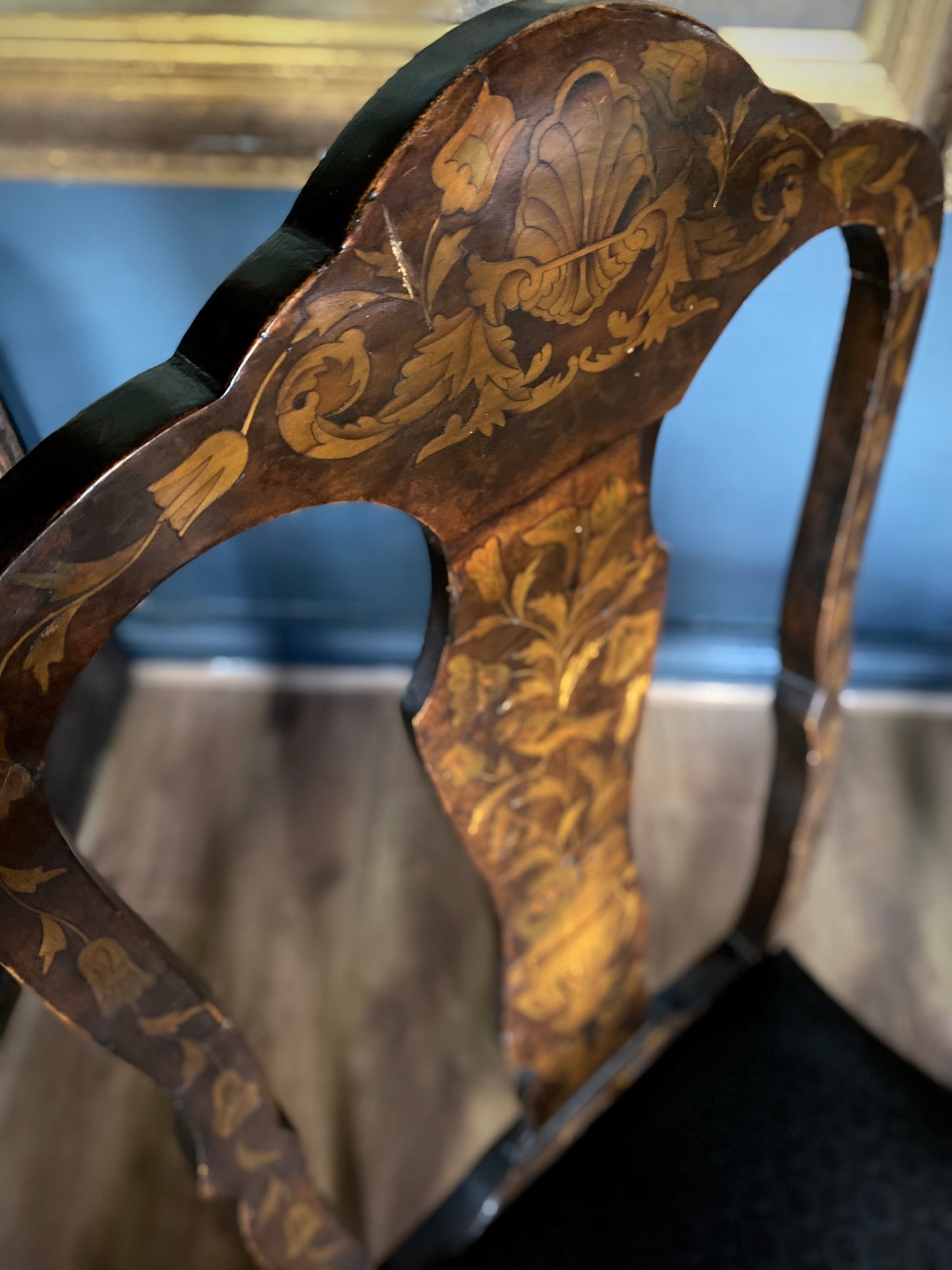 Dutch Marquetry Chair