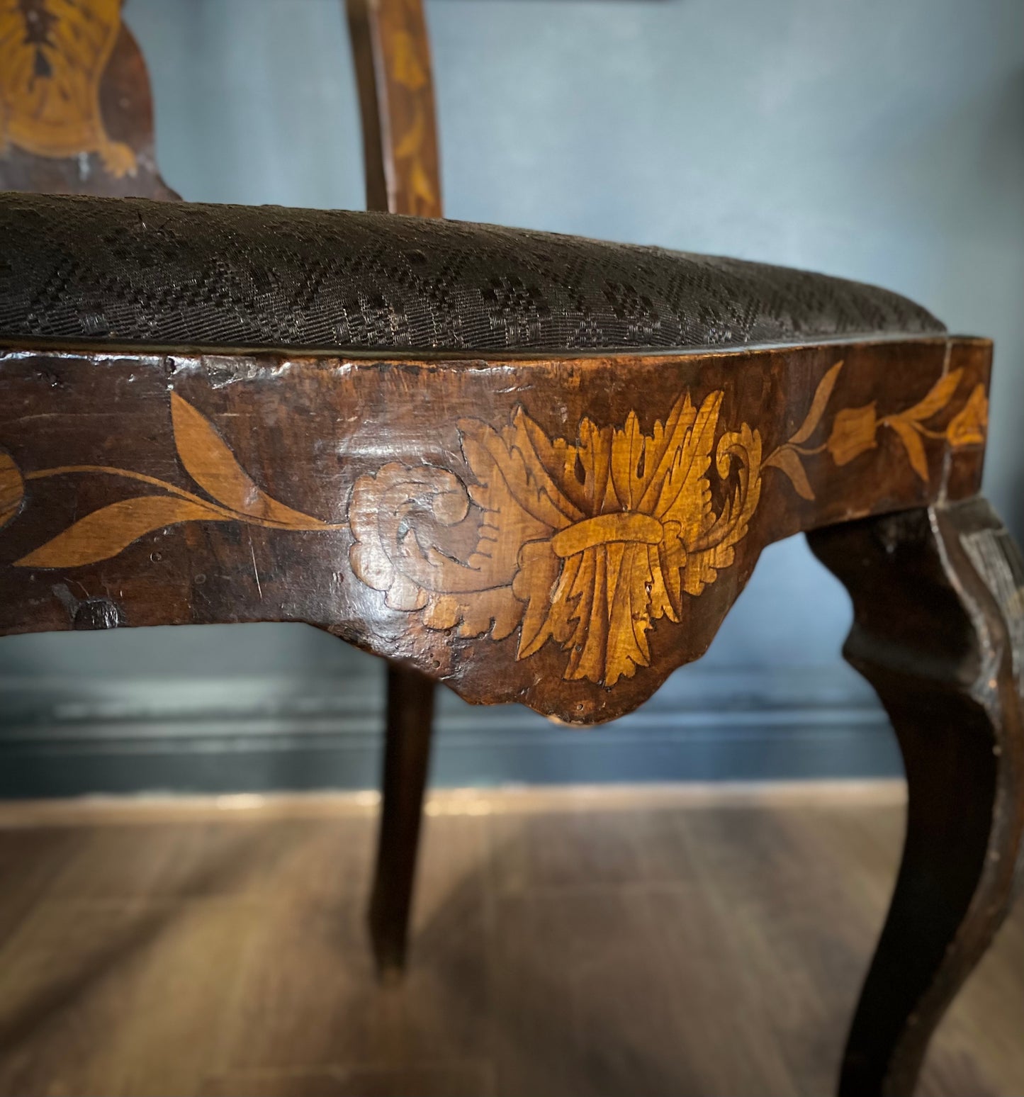 Dutch Marquetry Chair