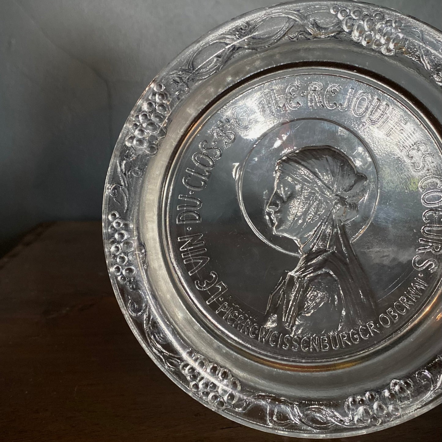 Sainte Ashtray by Rene Lalique