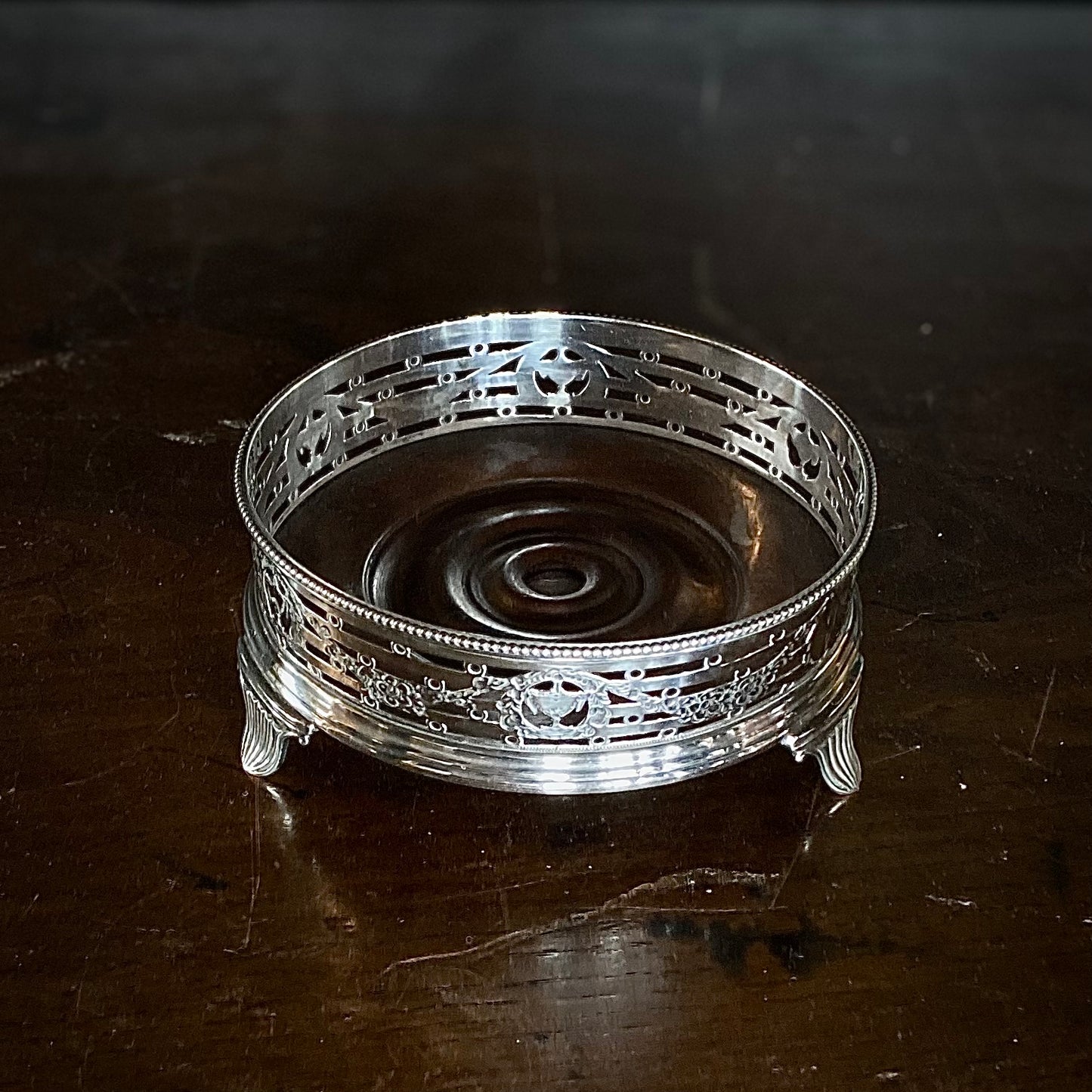 Sterling Silver Wine Coaster