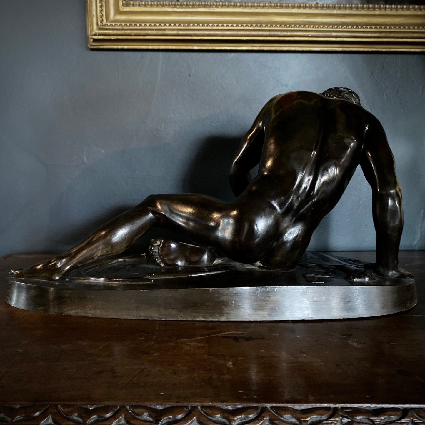 Bronze Statue of 'The Dying Gaul'