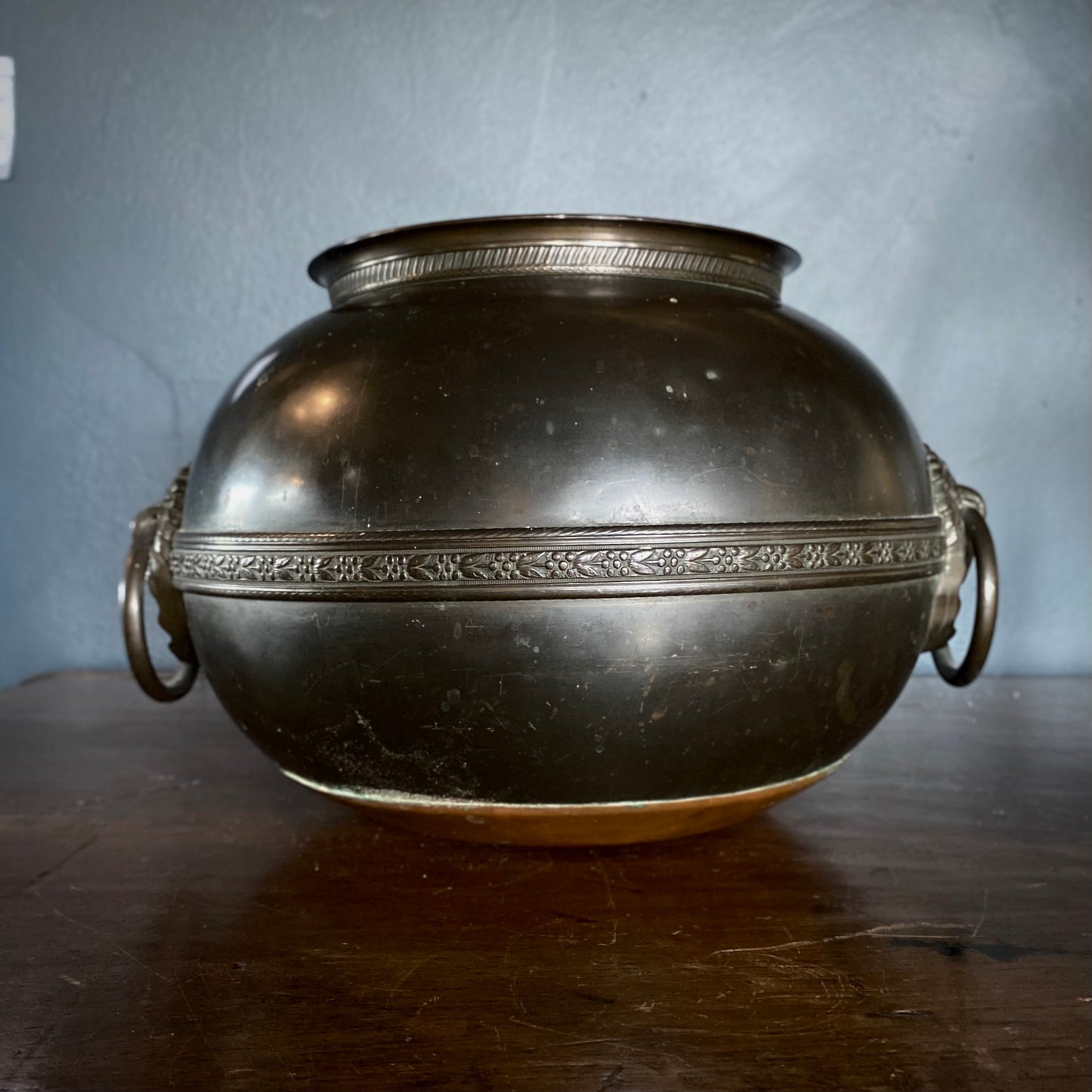 18th Century Bronze Jardiniere