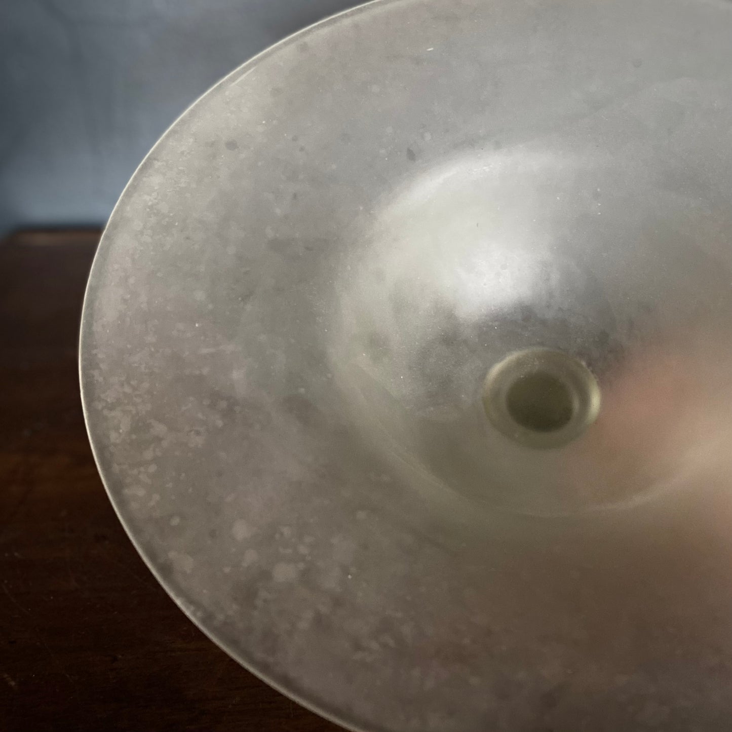 Italian Stemmed Glass Bowl