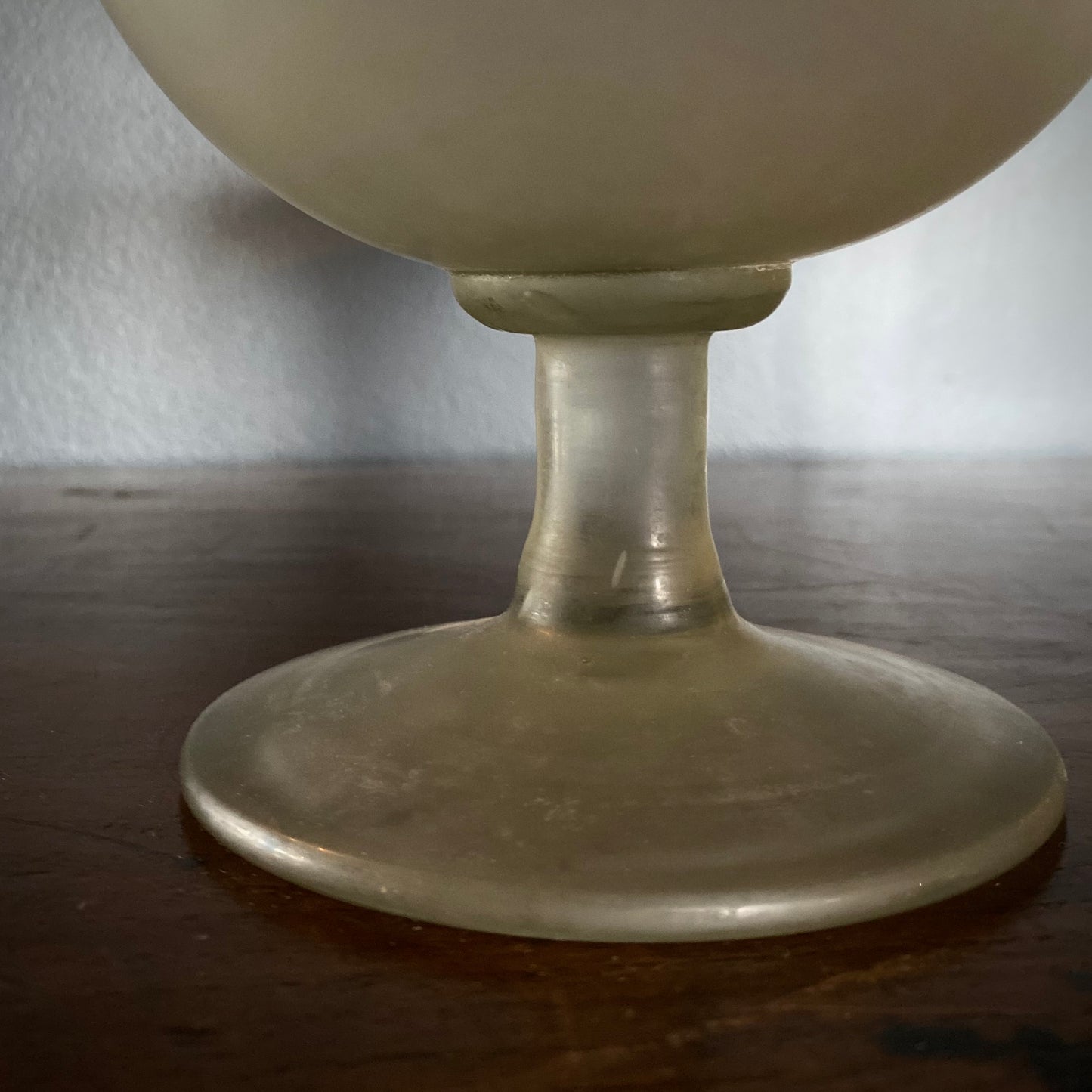 Italian Stemmed Glass Bowl