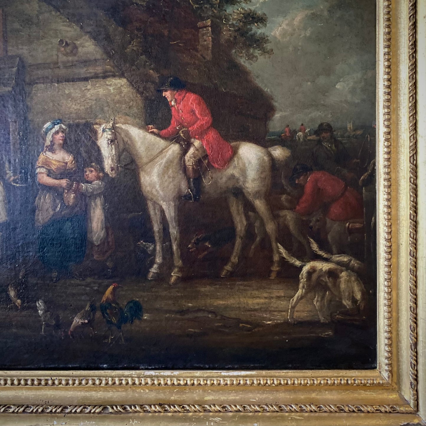 'The Hunting Party' by George Morland C.1790