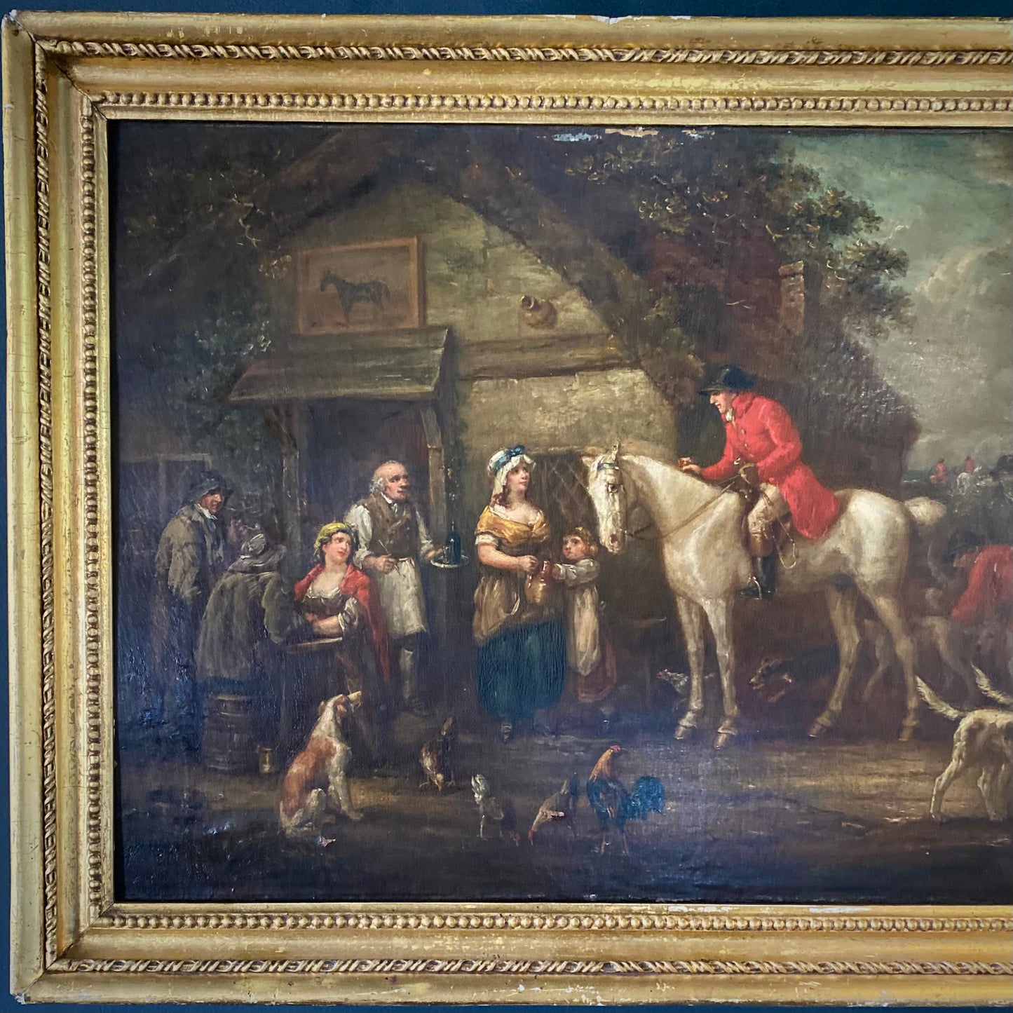 'The Hunting Party' by George Morland C.1790