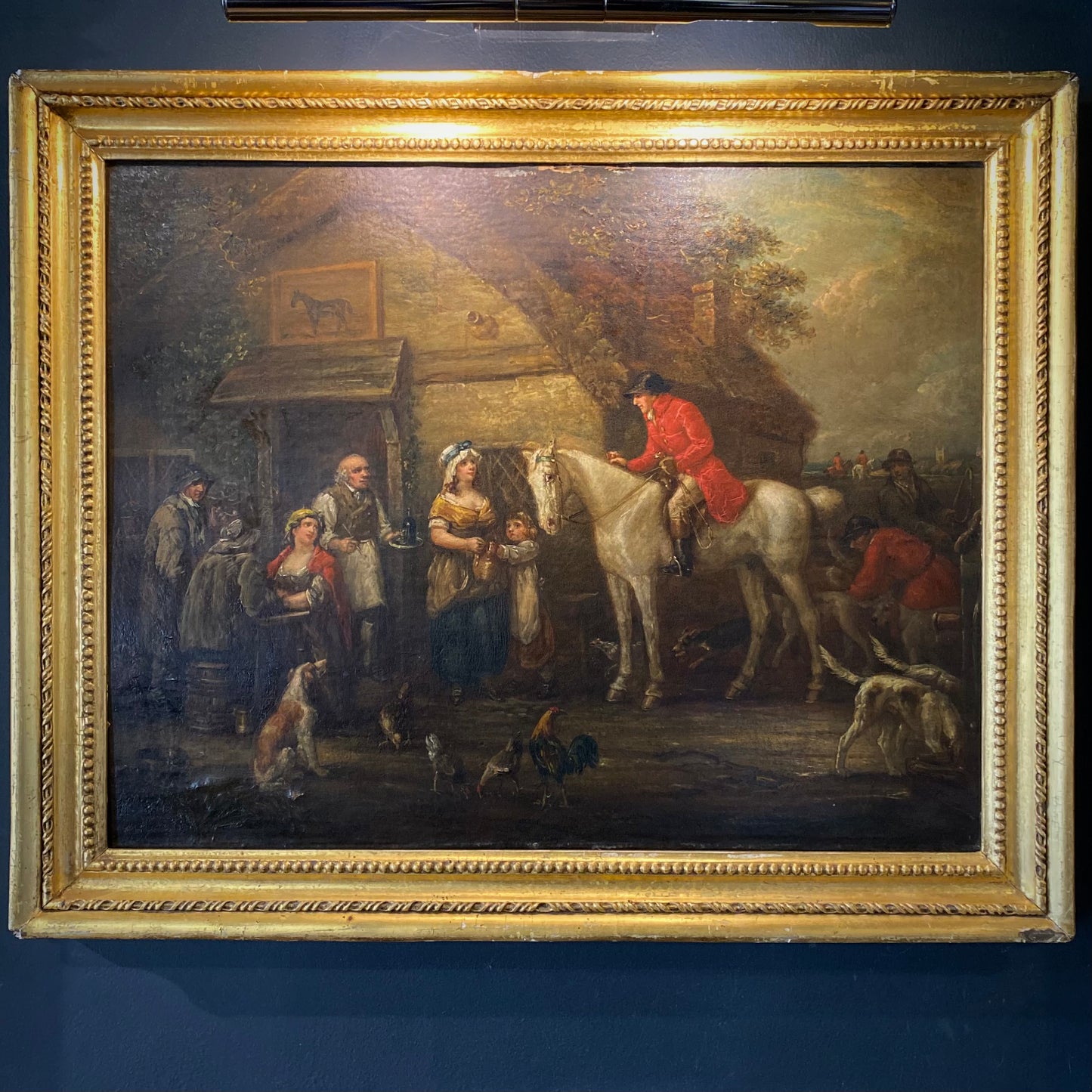 'The Hunting Party' by George Morland C.1790