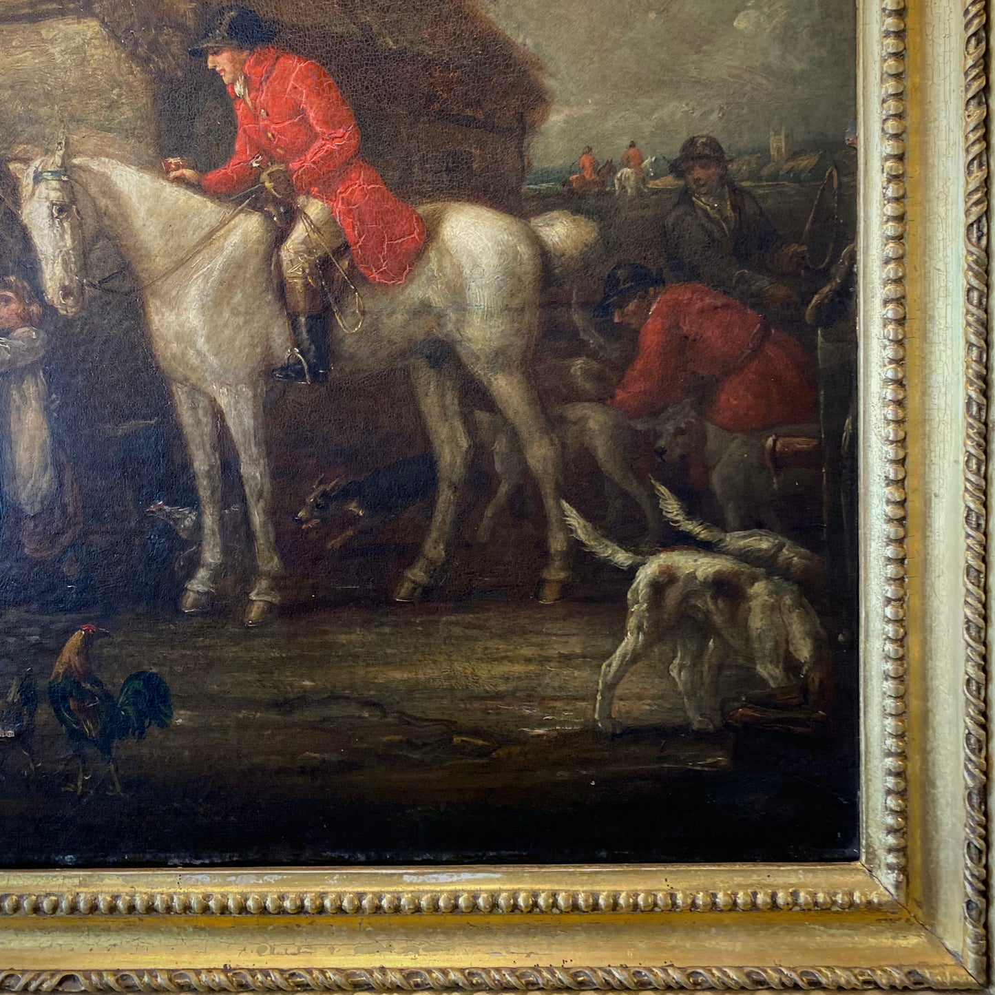 'The Hunting Party' by George Morland C.1790