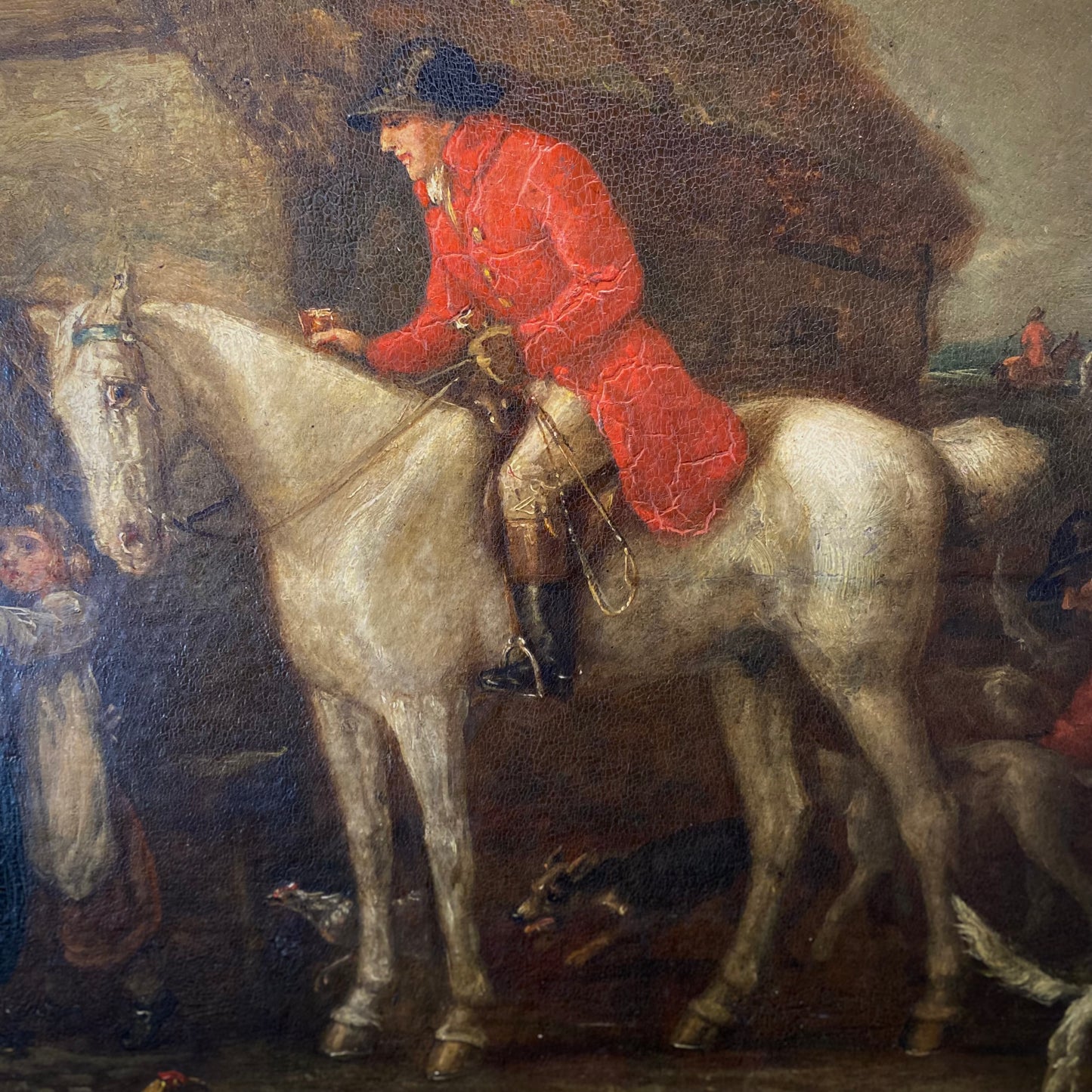 'The Hunting Party' by George Morland C.1790