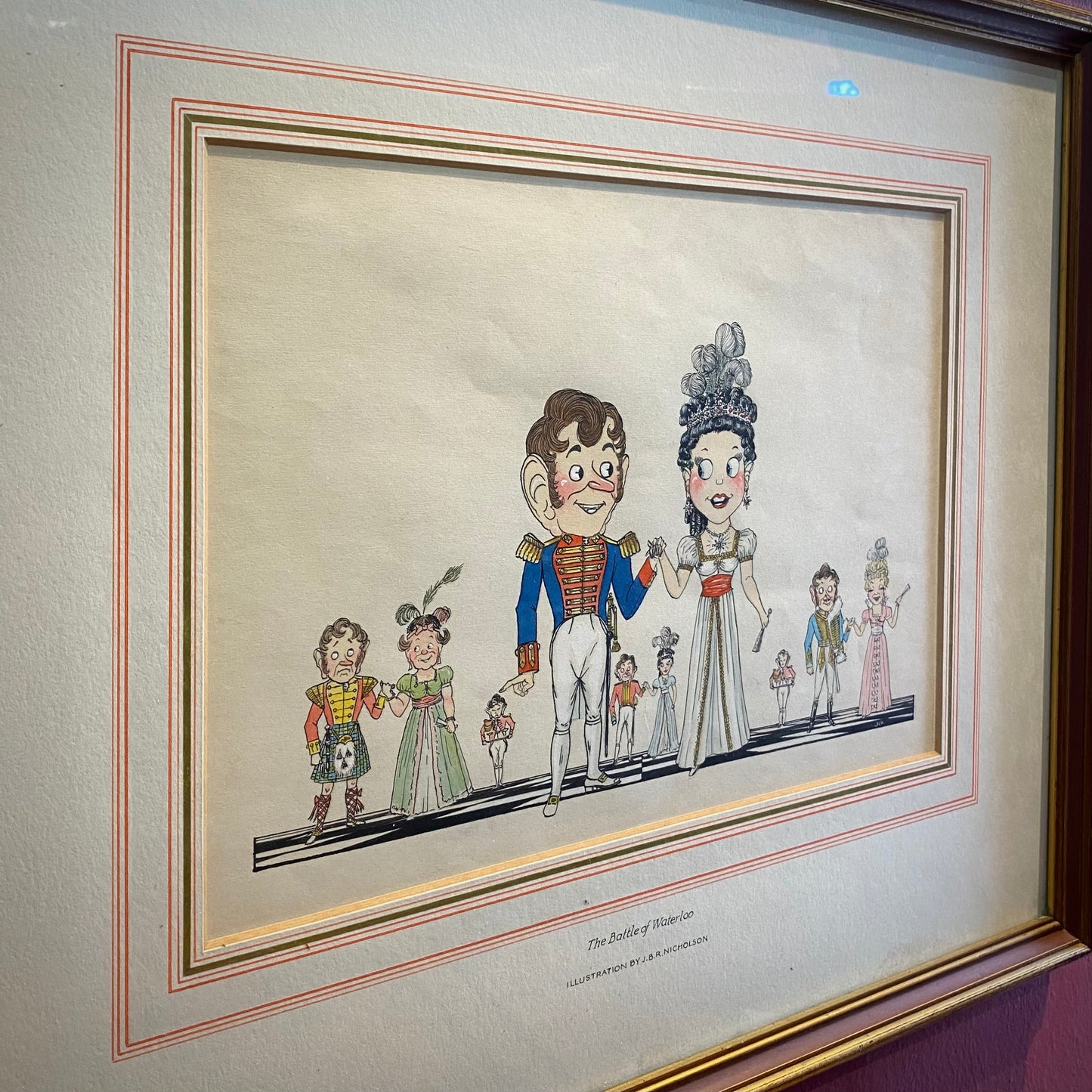Vintage Caricature Drawings by J.B.R. Nicholson