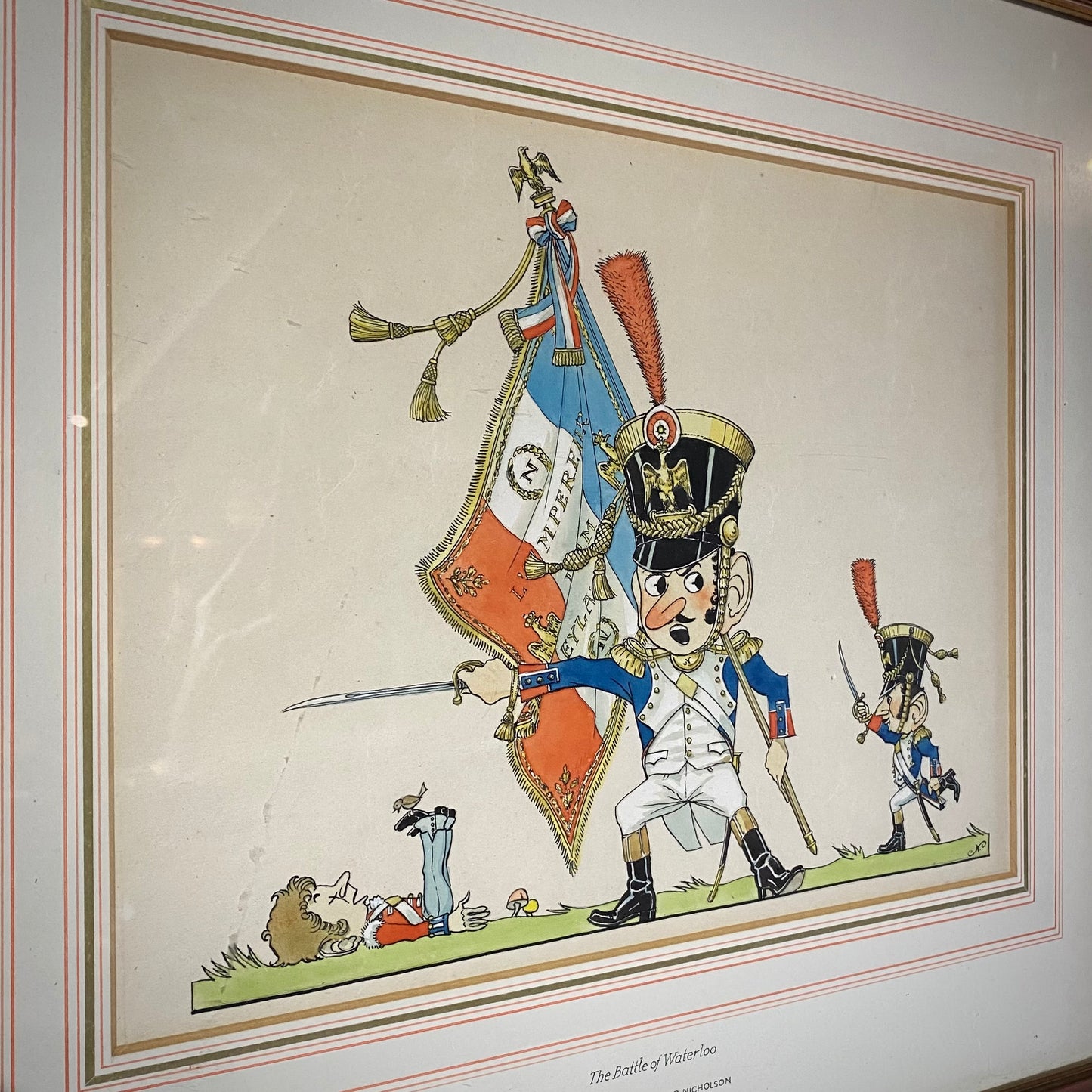 Vintage Caricature Drawings by J.B.R. Nicholson