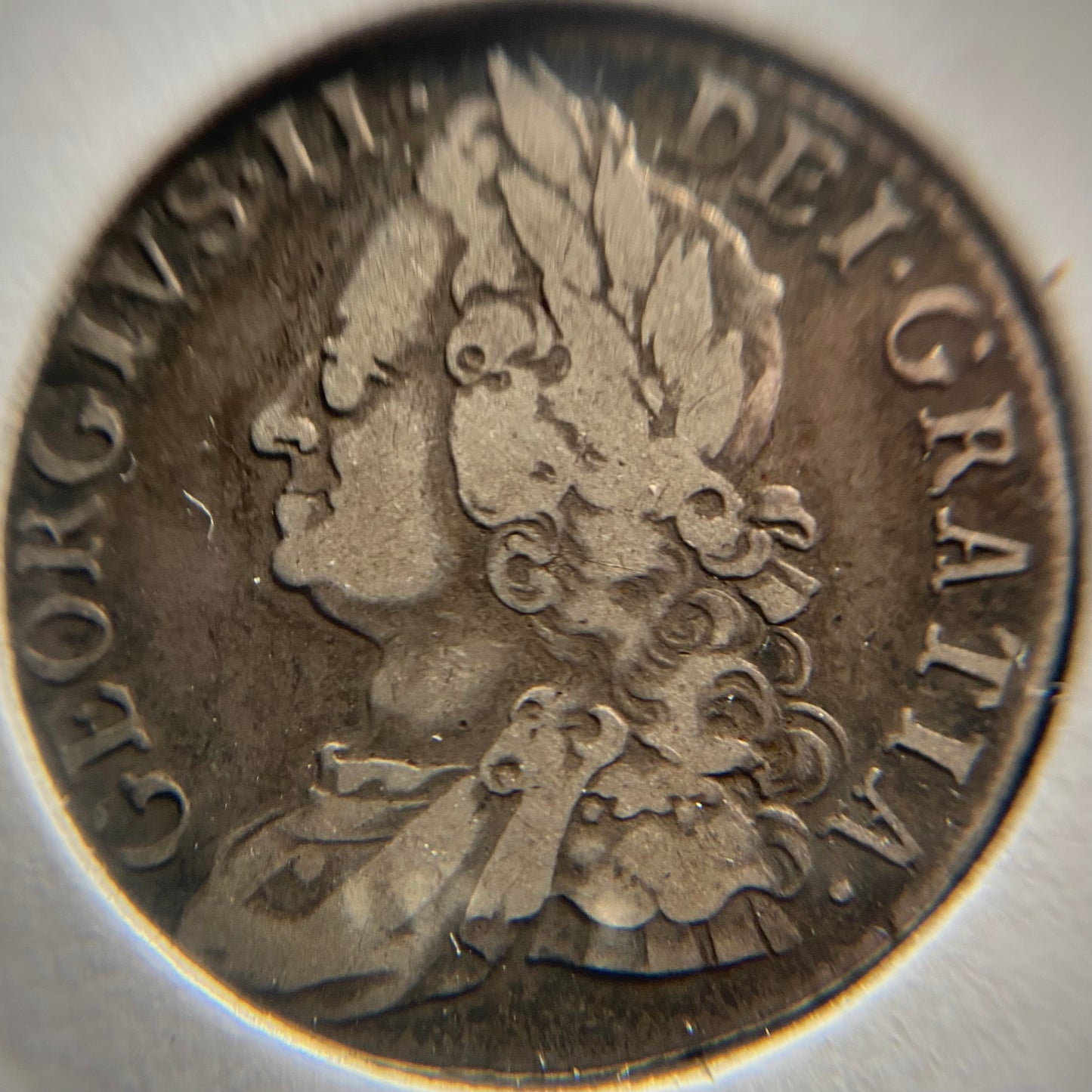 George II Silver Shilling D.1758