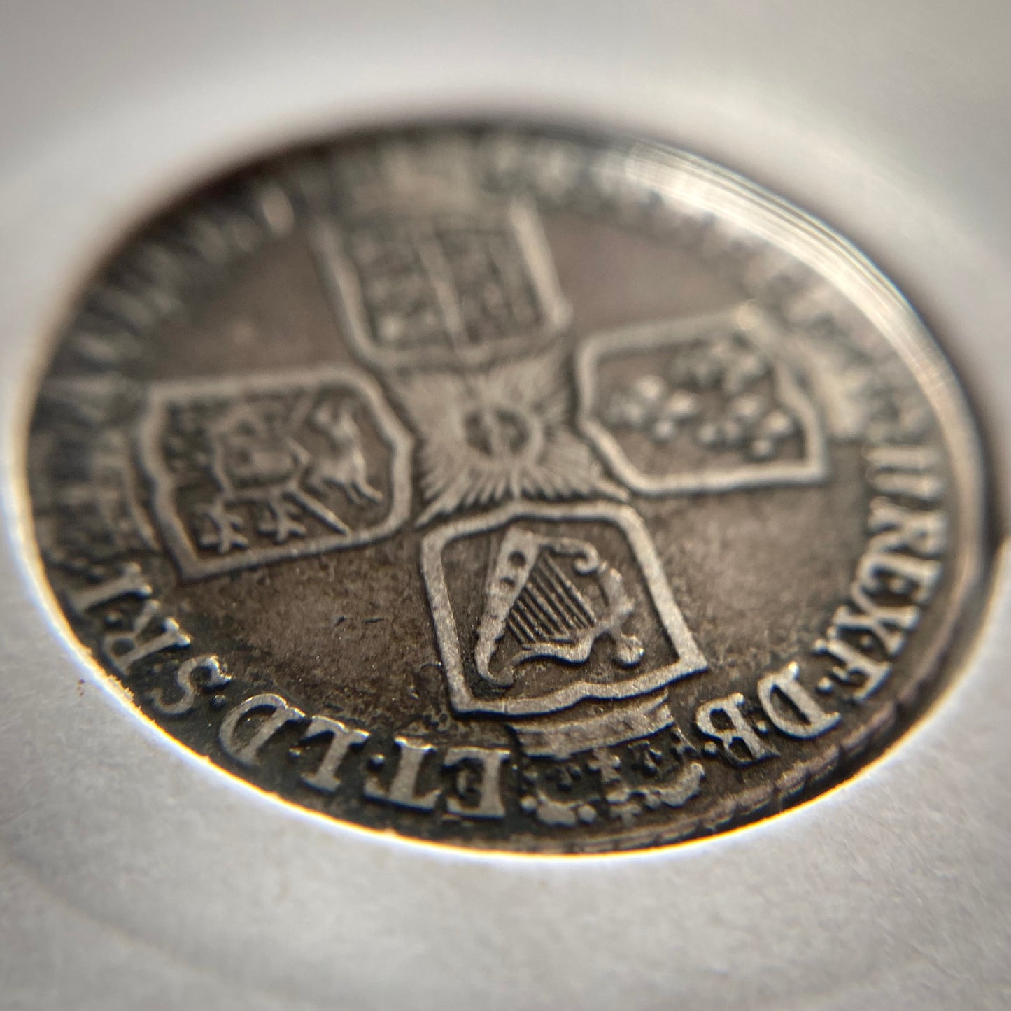 George II Silver Shilling D.1758