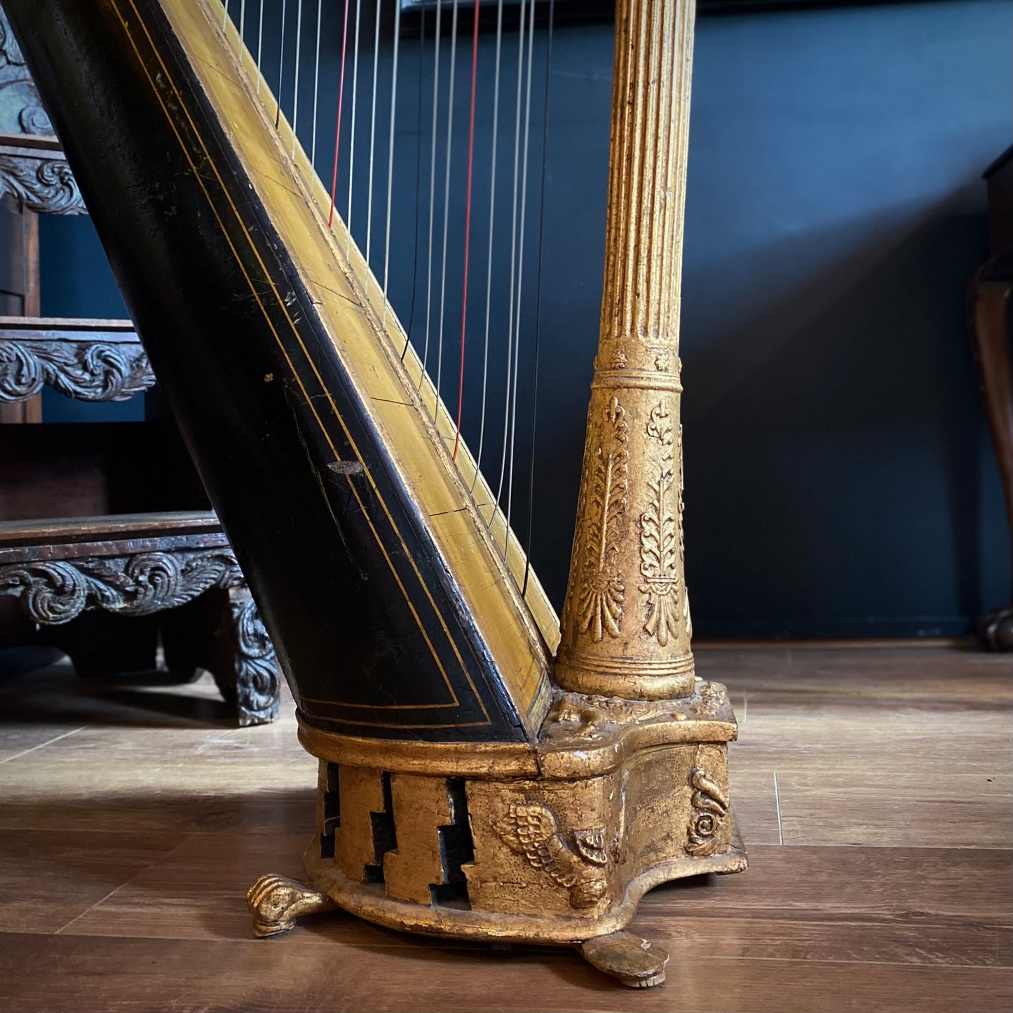 Late 18th Century Harp by Sebastian Erards C.1790-1805