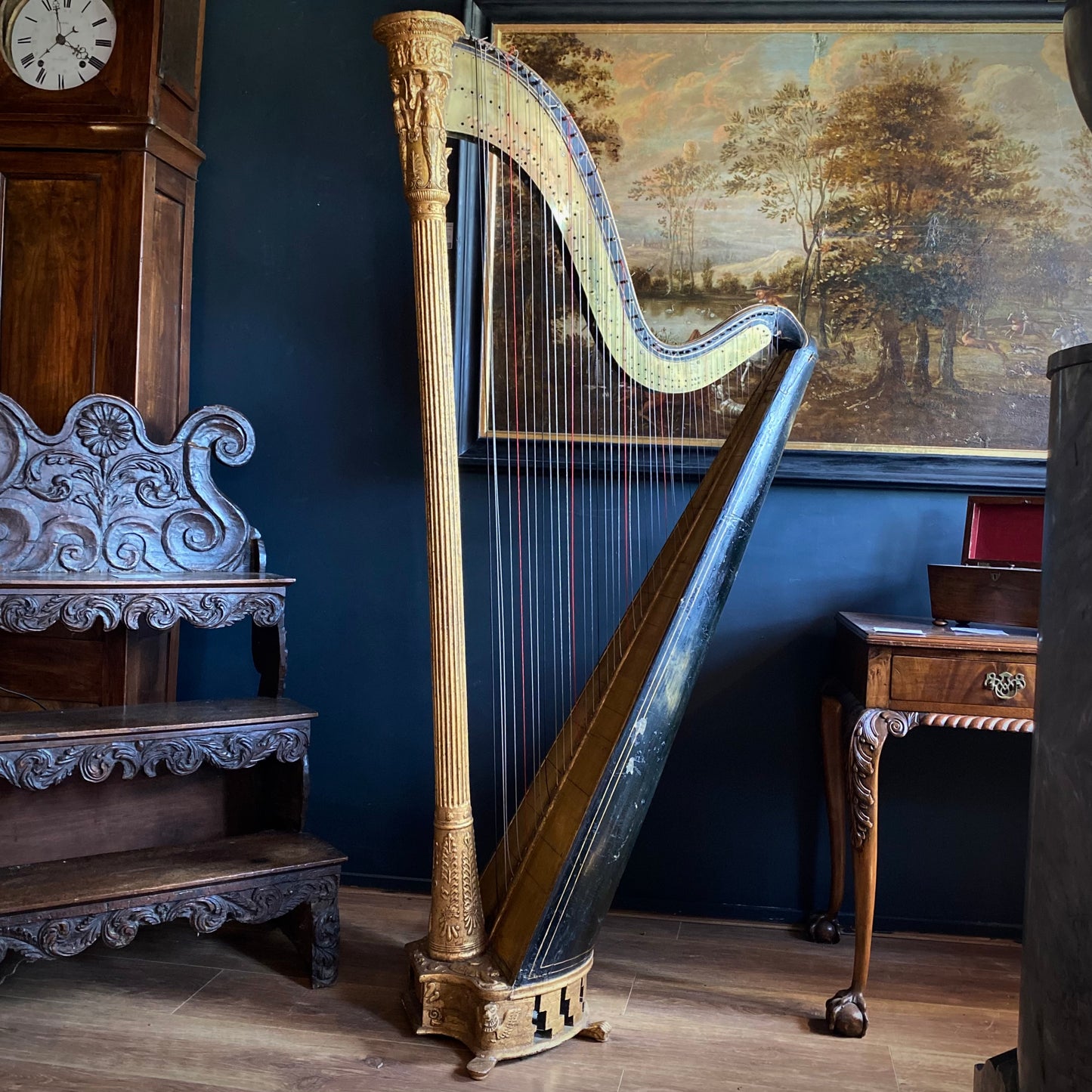 Late 18th Century Harp by Sebastian Erards C.1790-1805