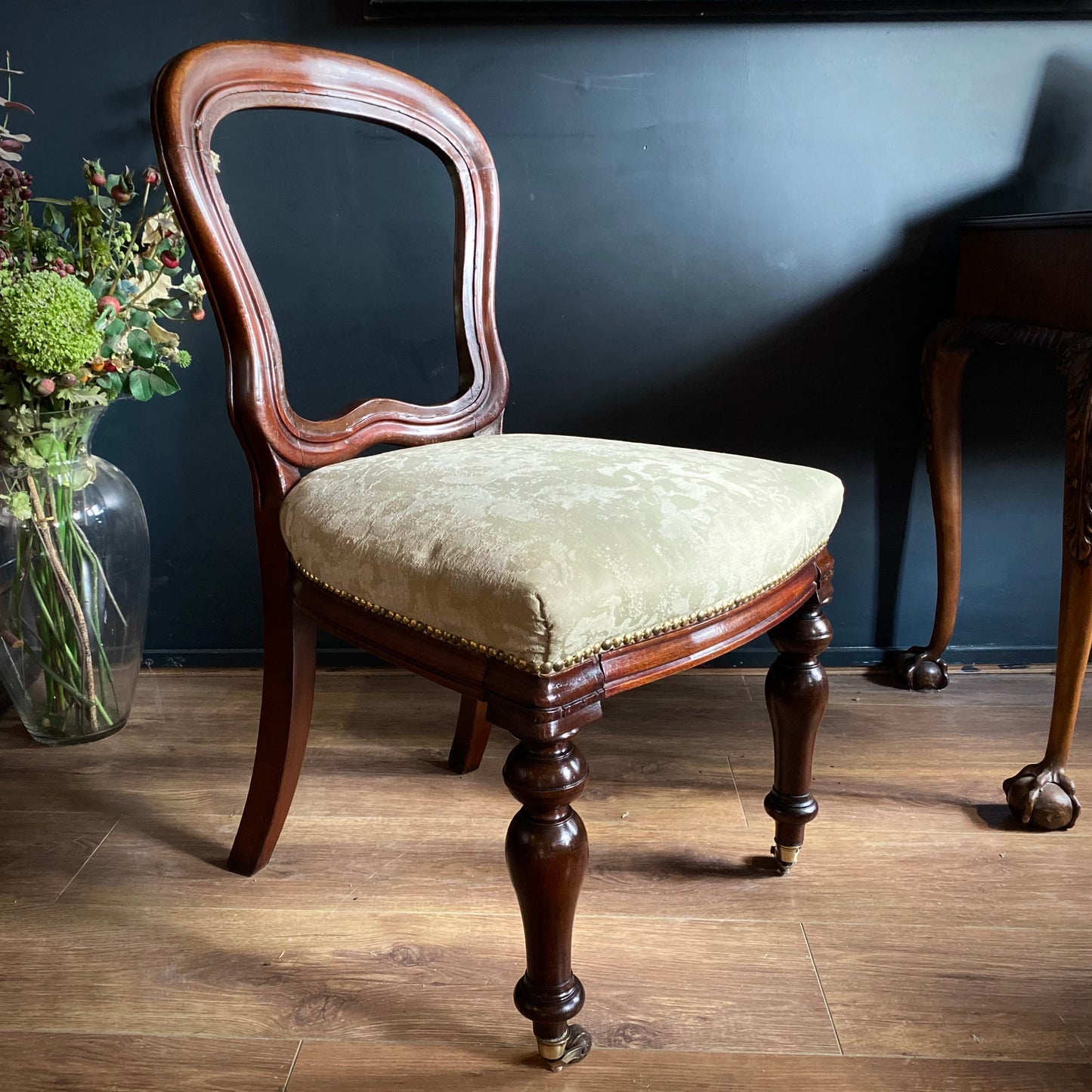 William IV Mahogany Bedroom Chair C.1830