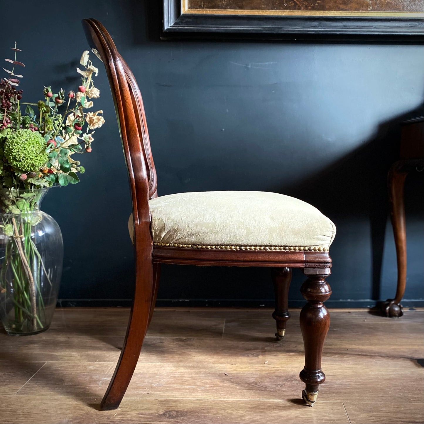 William IV Mahogany Bedroom Chair C.1830