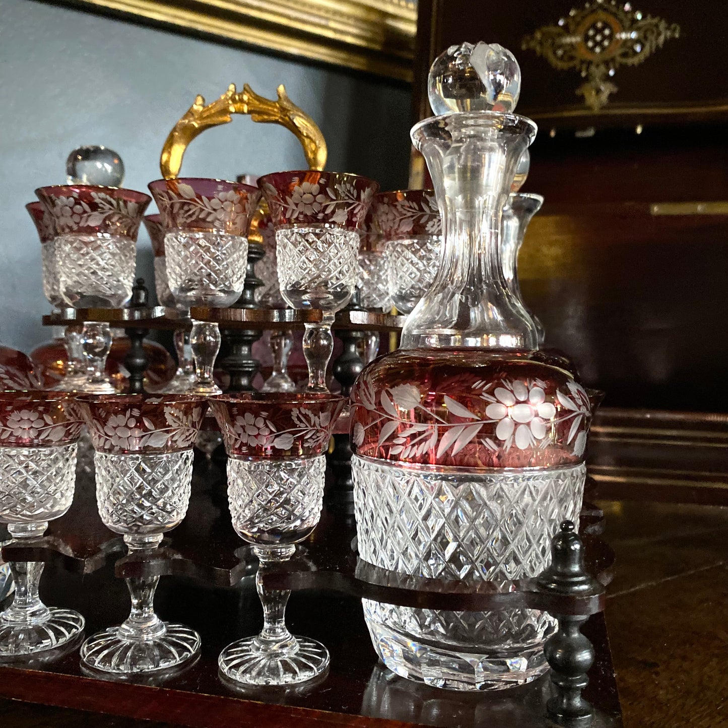 French Late Napoleonic Cave à Liqueur C.1840