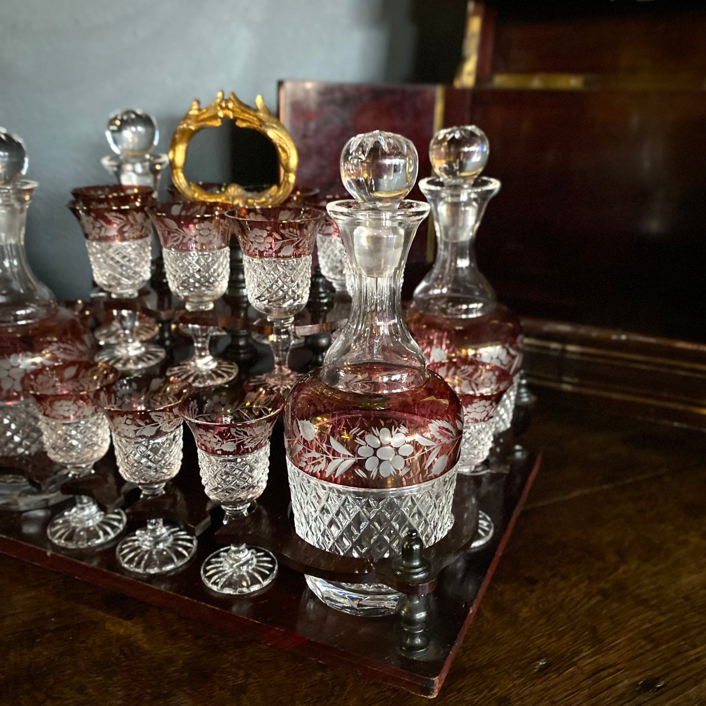French Late Napoleonic Cave à Liqueur C.1840