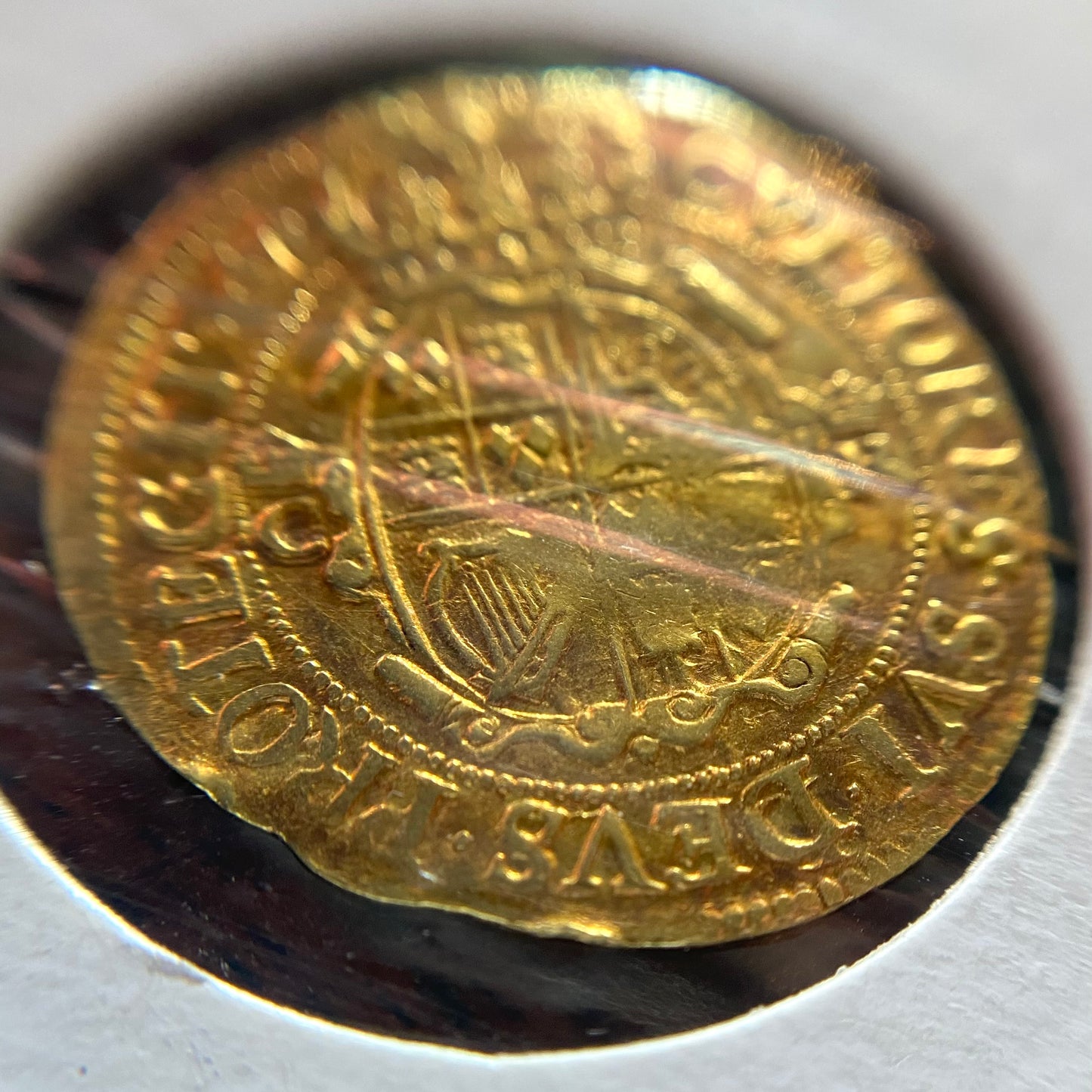 Charles I Gold Double Crown D.1635-1636