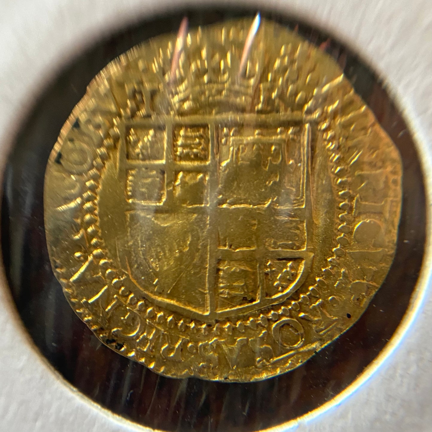James I Gold Britain Crown D.1613-1615