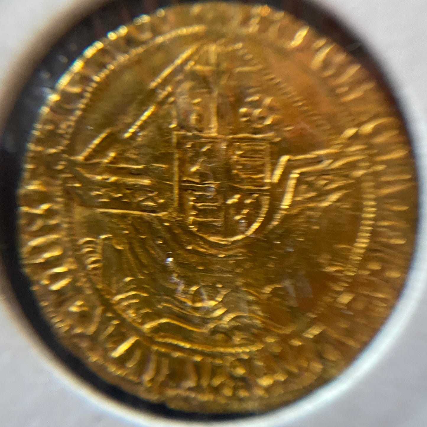 Henry VII Gold Angel (possible mule) D.1485-1509