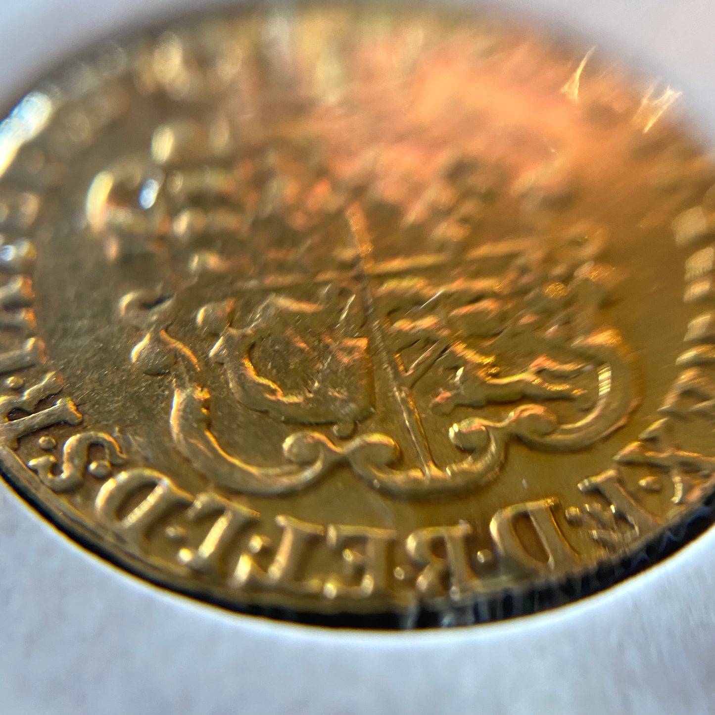 George III Gold Guinea D.1778