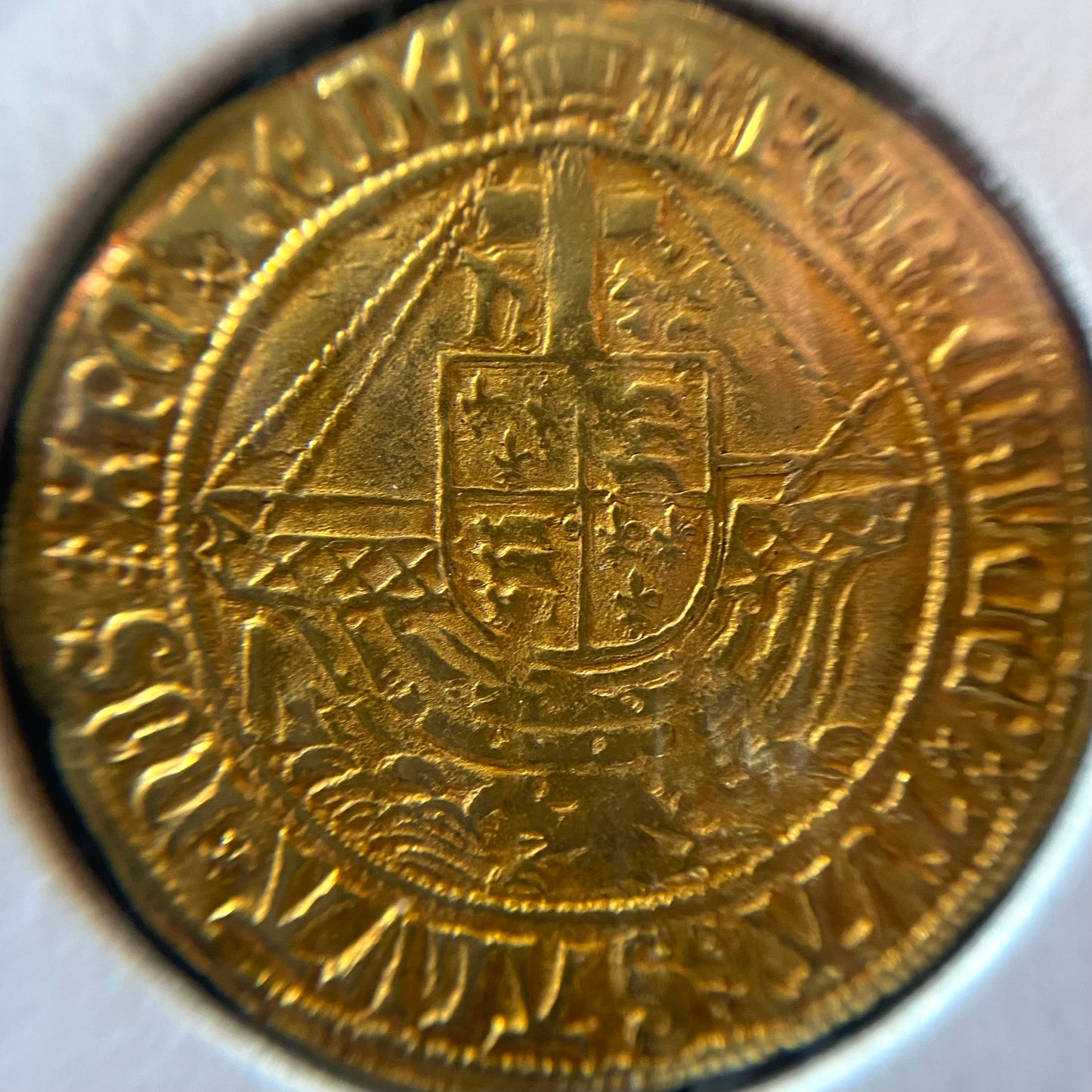 Henry VIII Gold Angel D.1509-1526