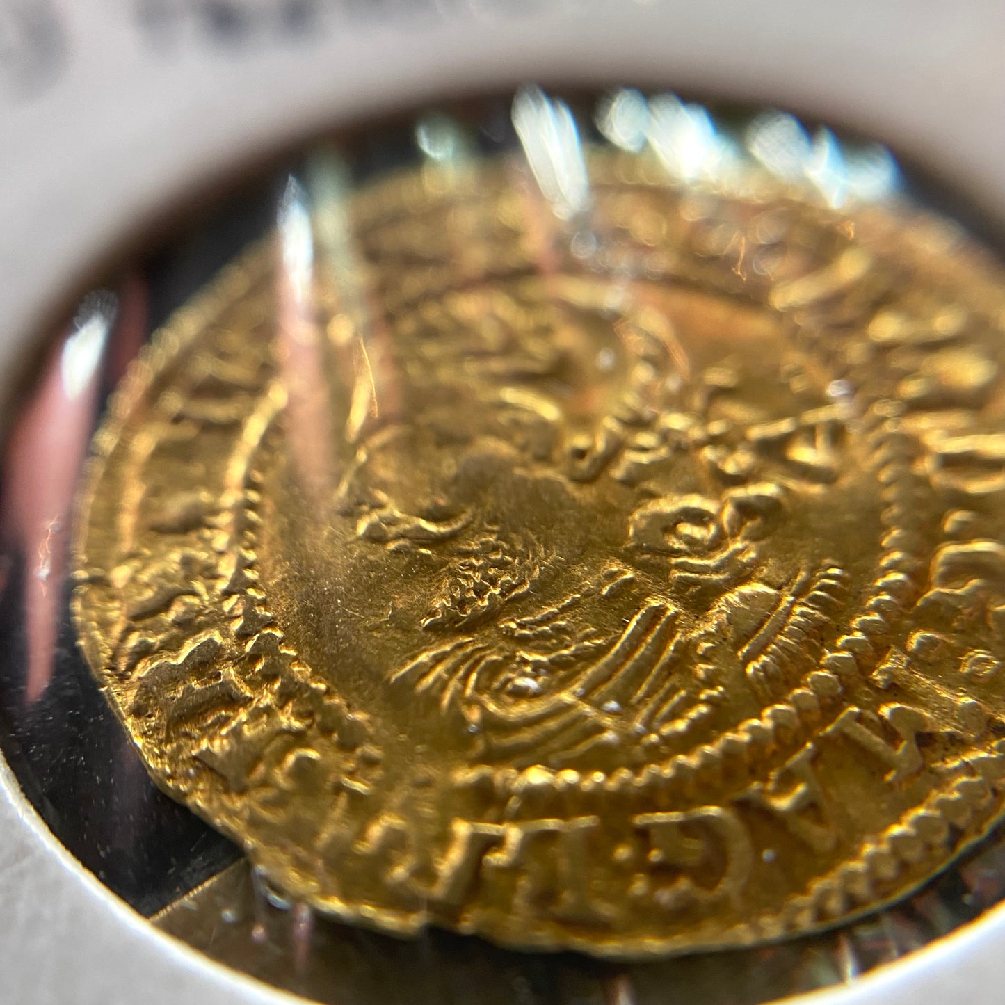 James I Gold Quarter Laurel (Crown) D.1624