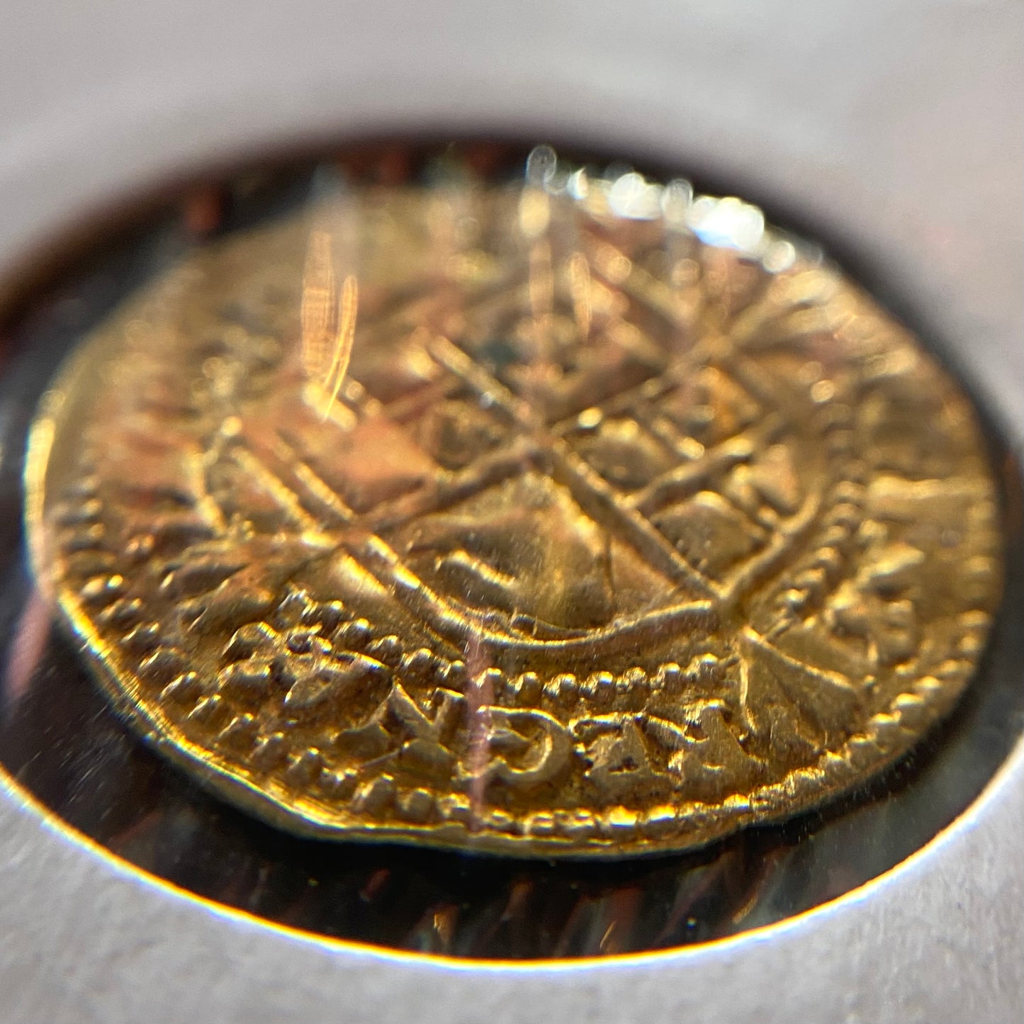 James I Gold Quarter Laurel (Crown) D.1624