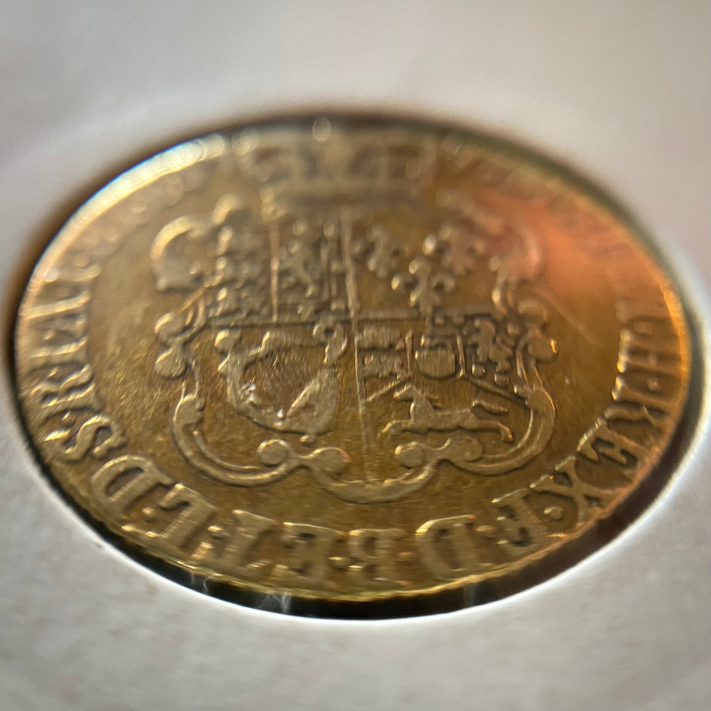 George III Gold Guinea D.1777