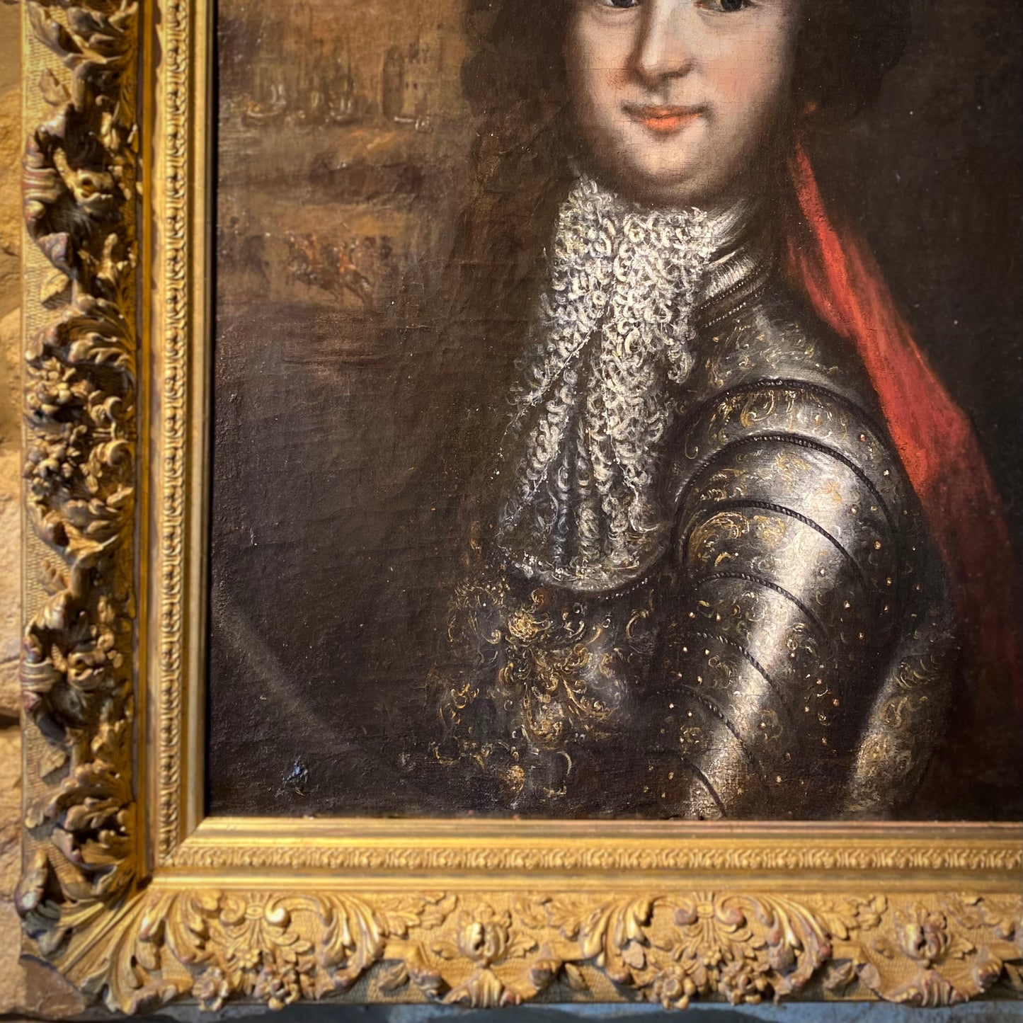 'Man in Armour' Portrait of Philippe I, Duke of Orleans C.1720