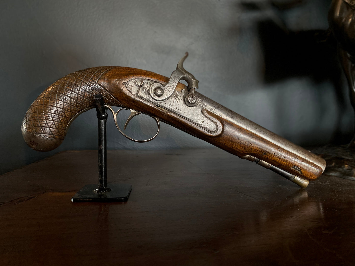 Percussion Cap Pistol by Tatham & Egg