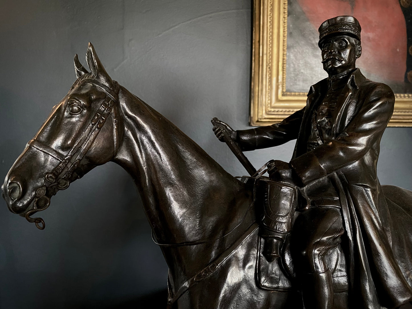 Bronze of Marshall Foch on Horseback