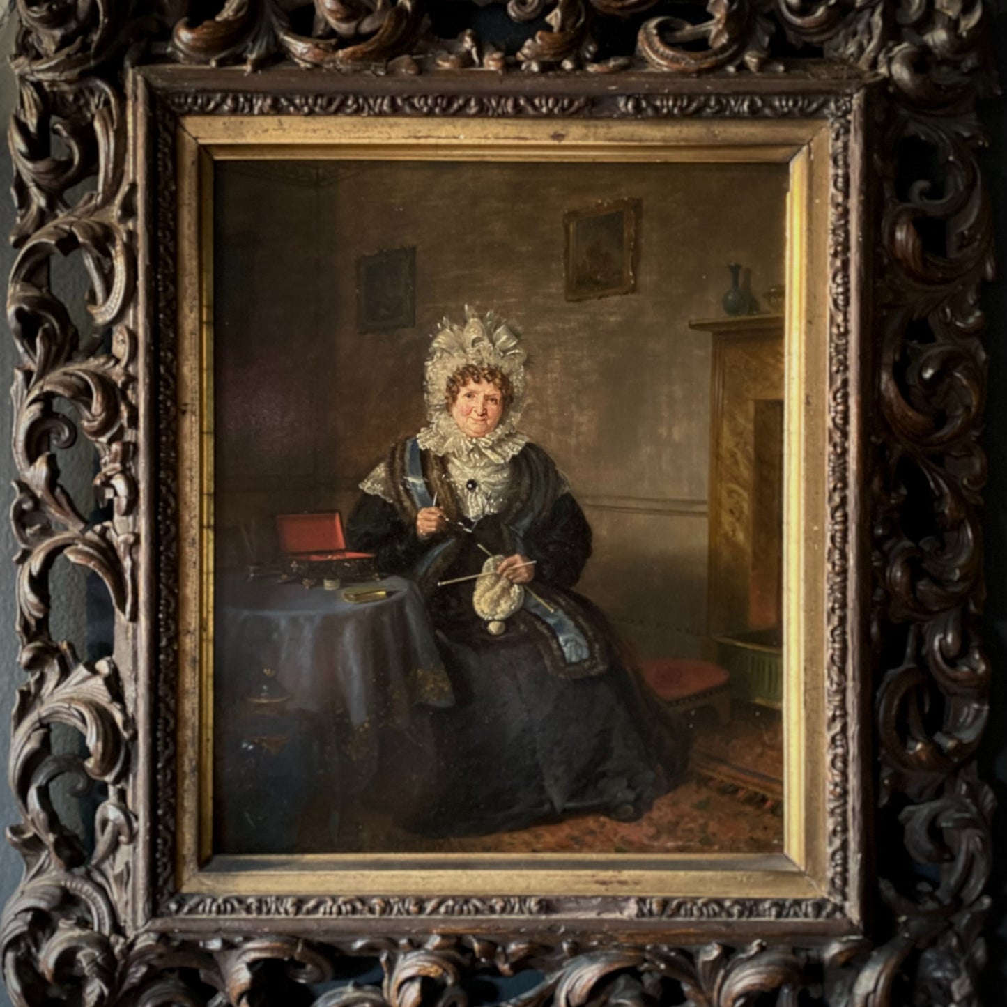 Portrait of a Lady by Edmund Bristow