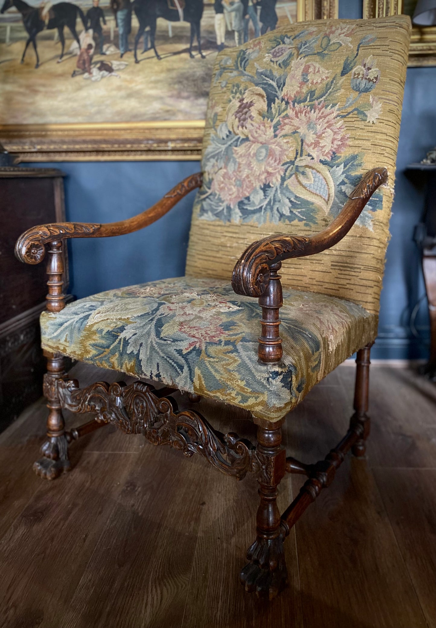 Carolean Tapestry Chair