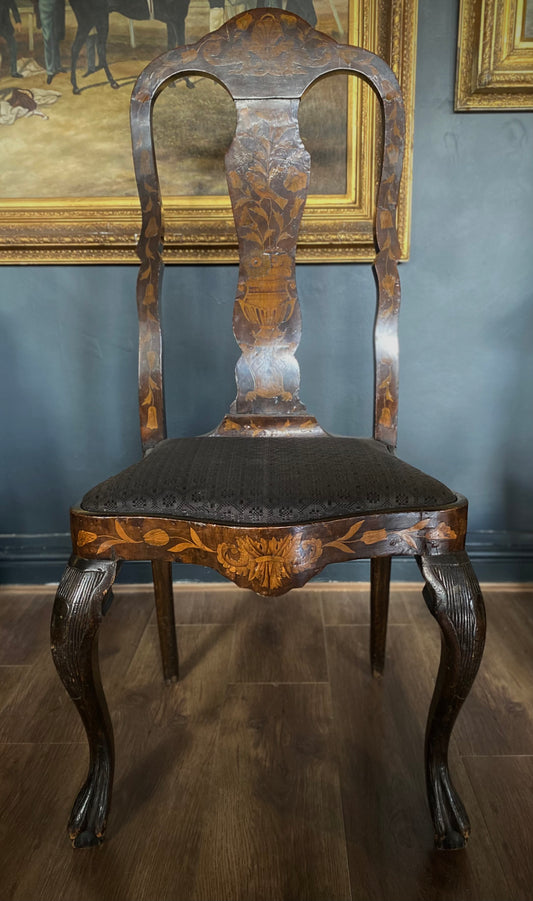 Dutch Marquetry Chair