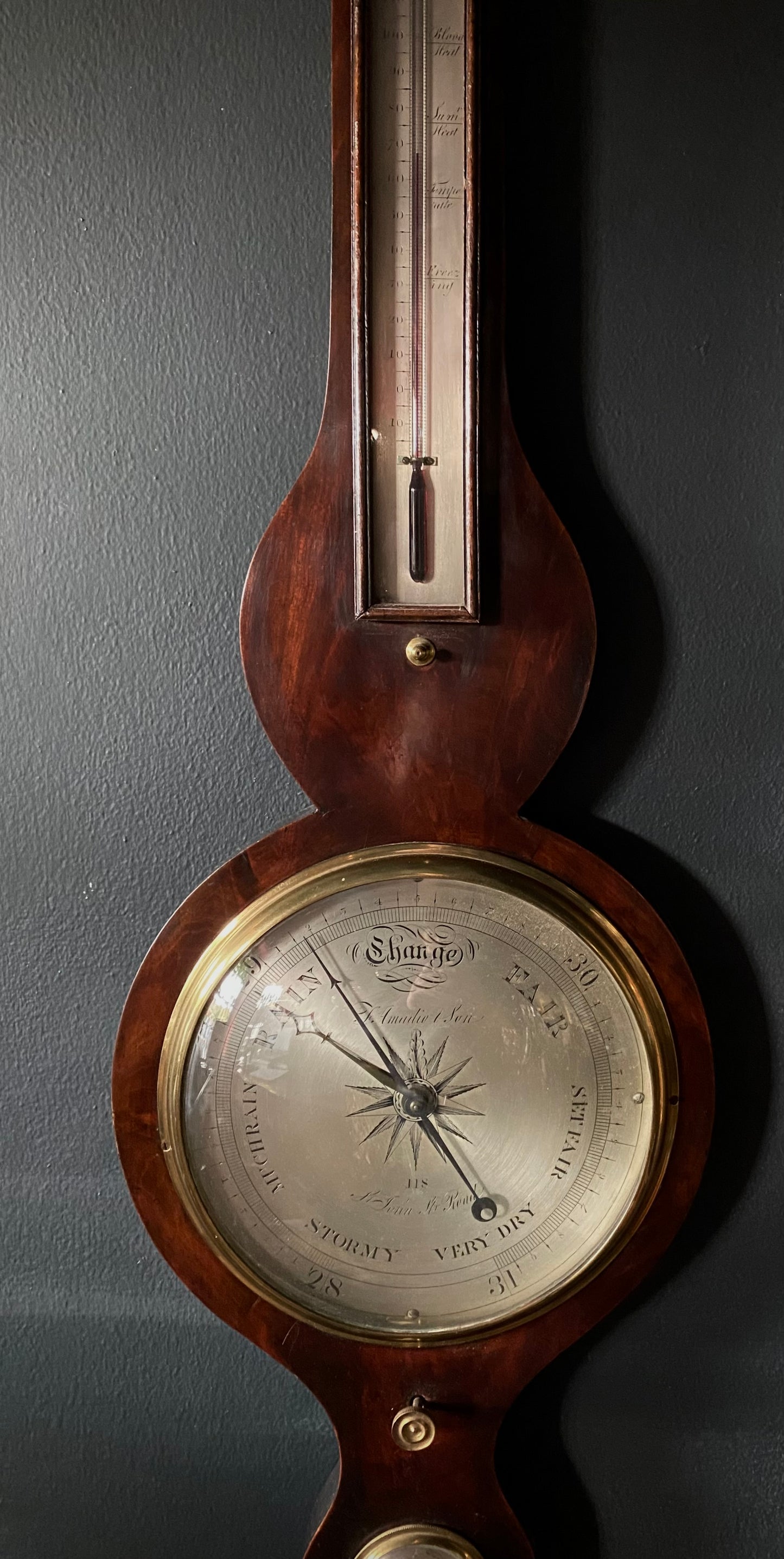 English Mercury Barometer