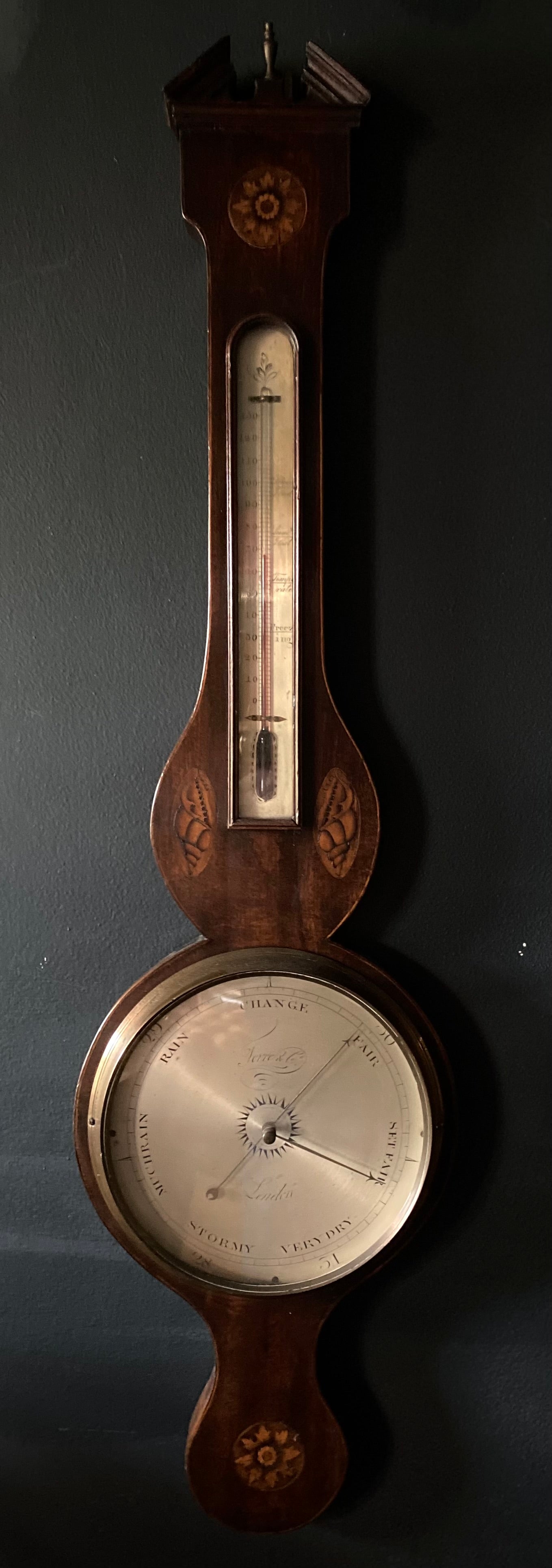 Georgian Wheel Barometer