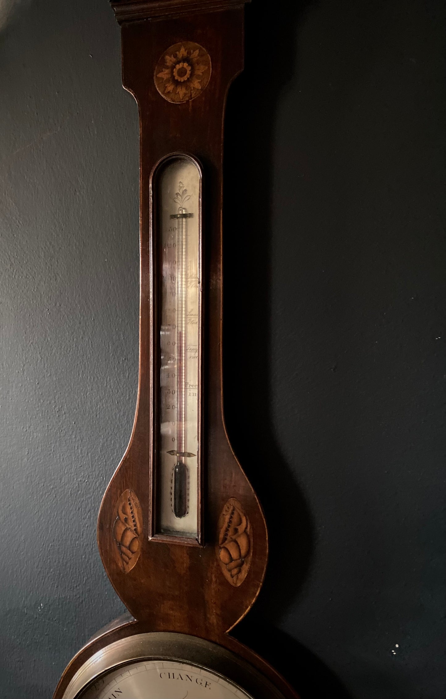 Georgian Wheel Barometer