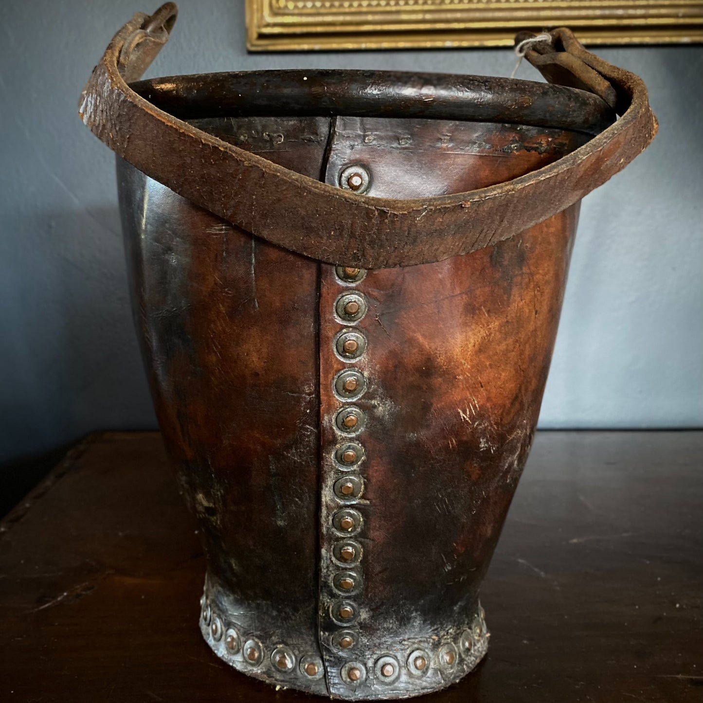 Leather Fire Bucket