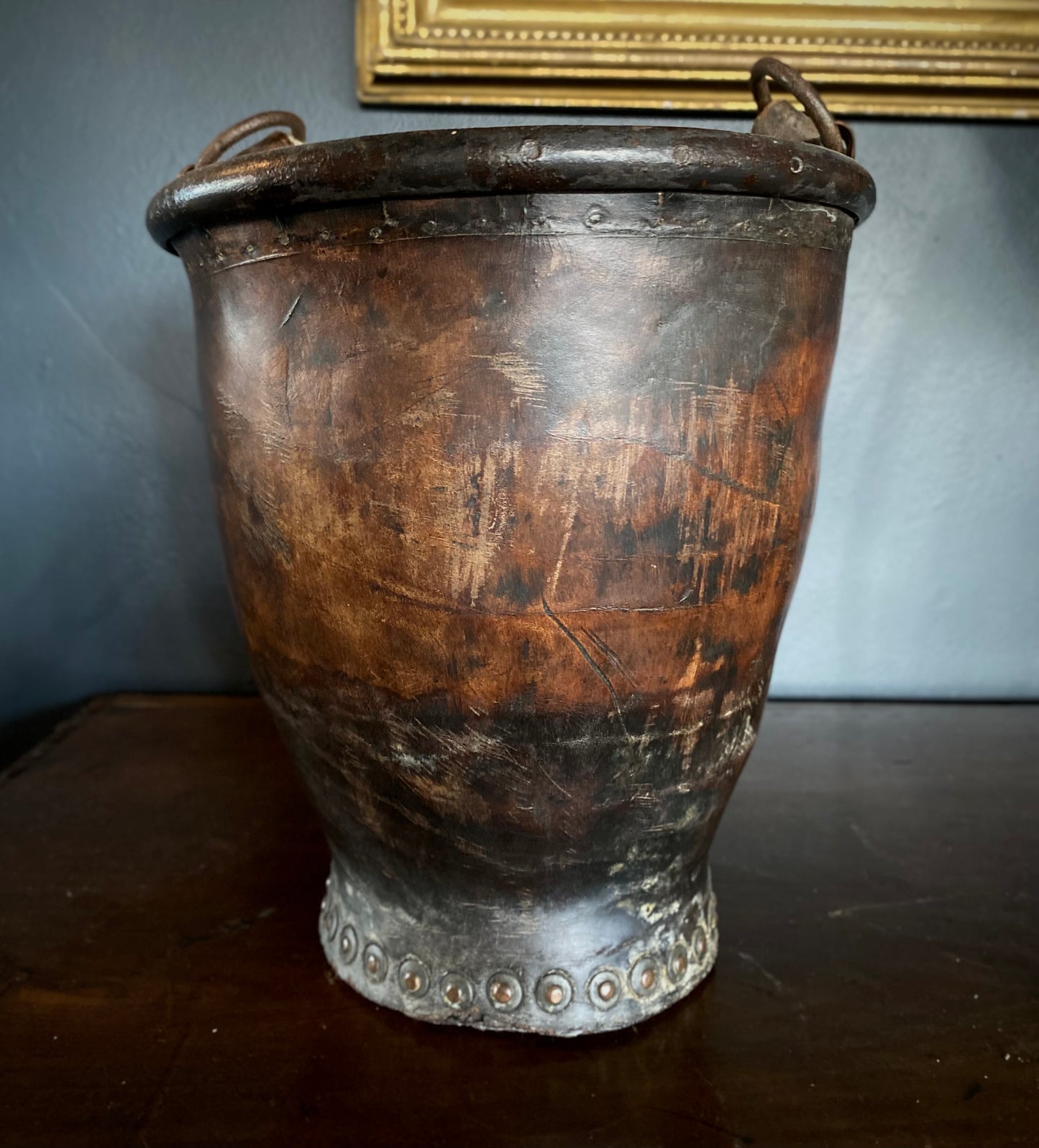 Leather Fire Bucket