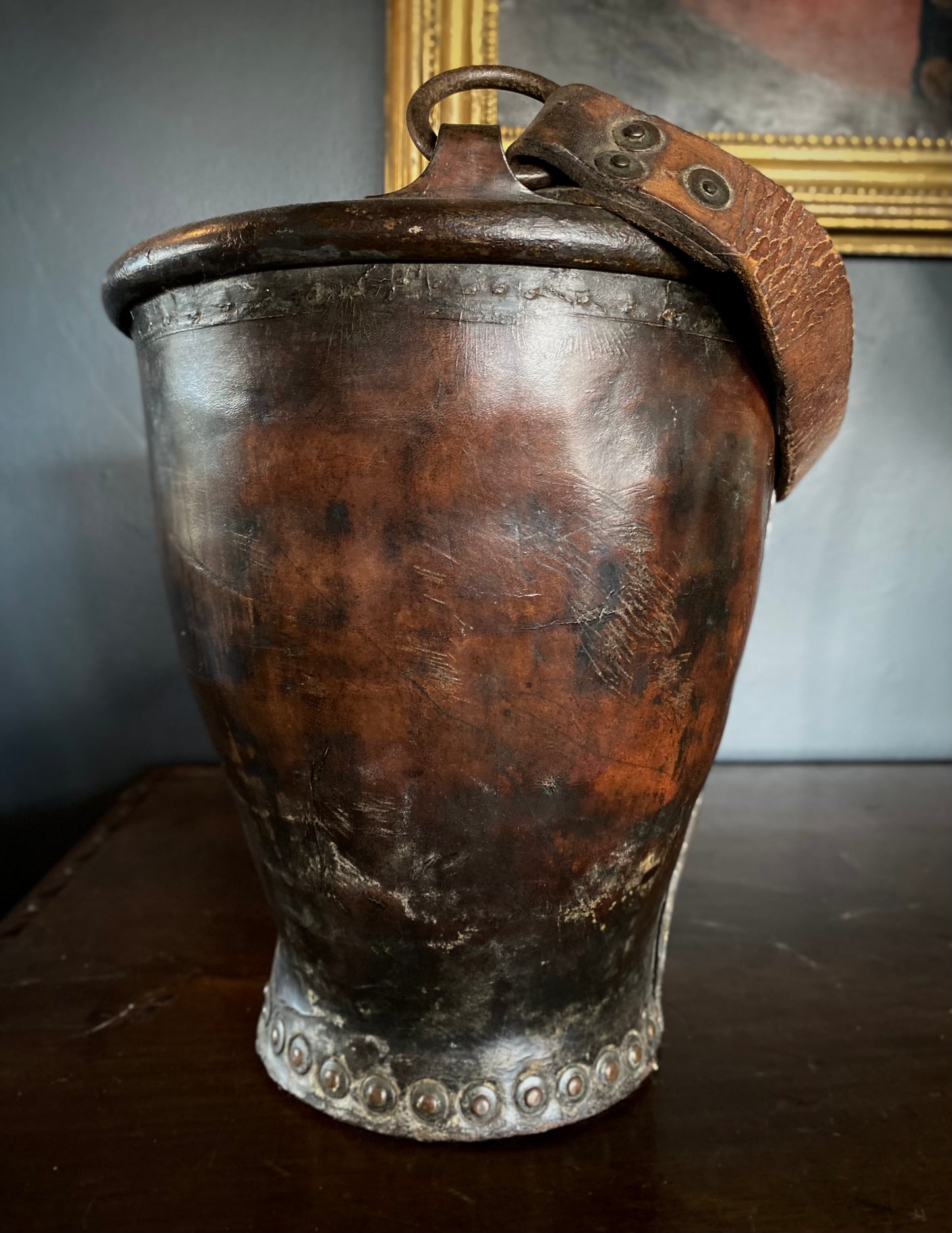 Leather Fire Bucket