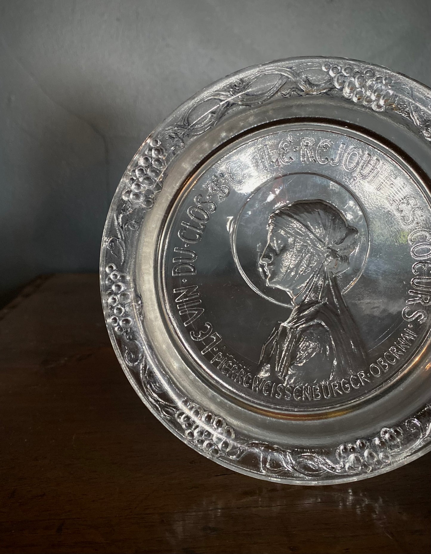 Sainte Ashtray by Rene Lalique