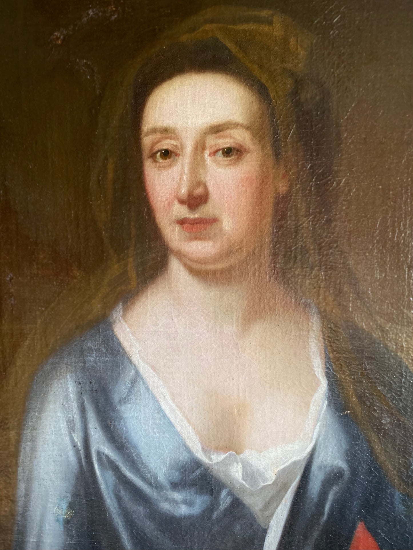 Oil on Board Portrait of a Lady