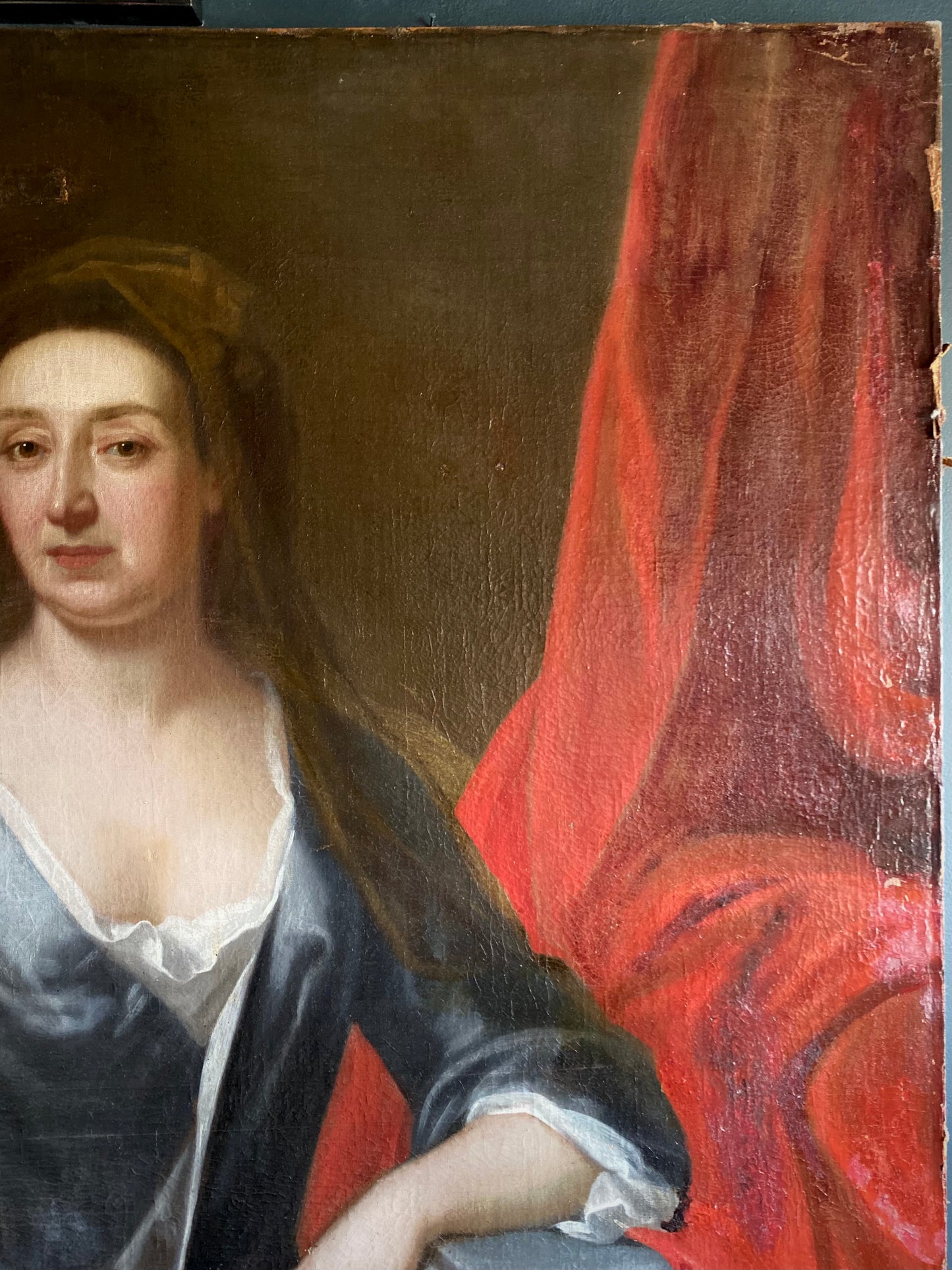 Oil on Board Portrait of a Lady