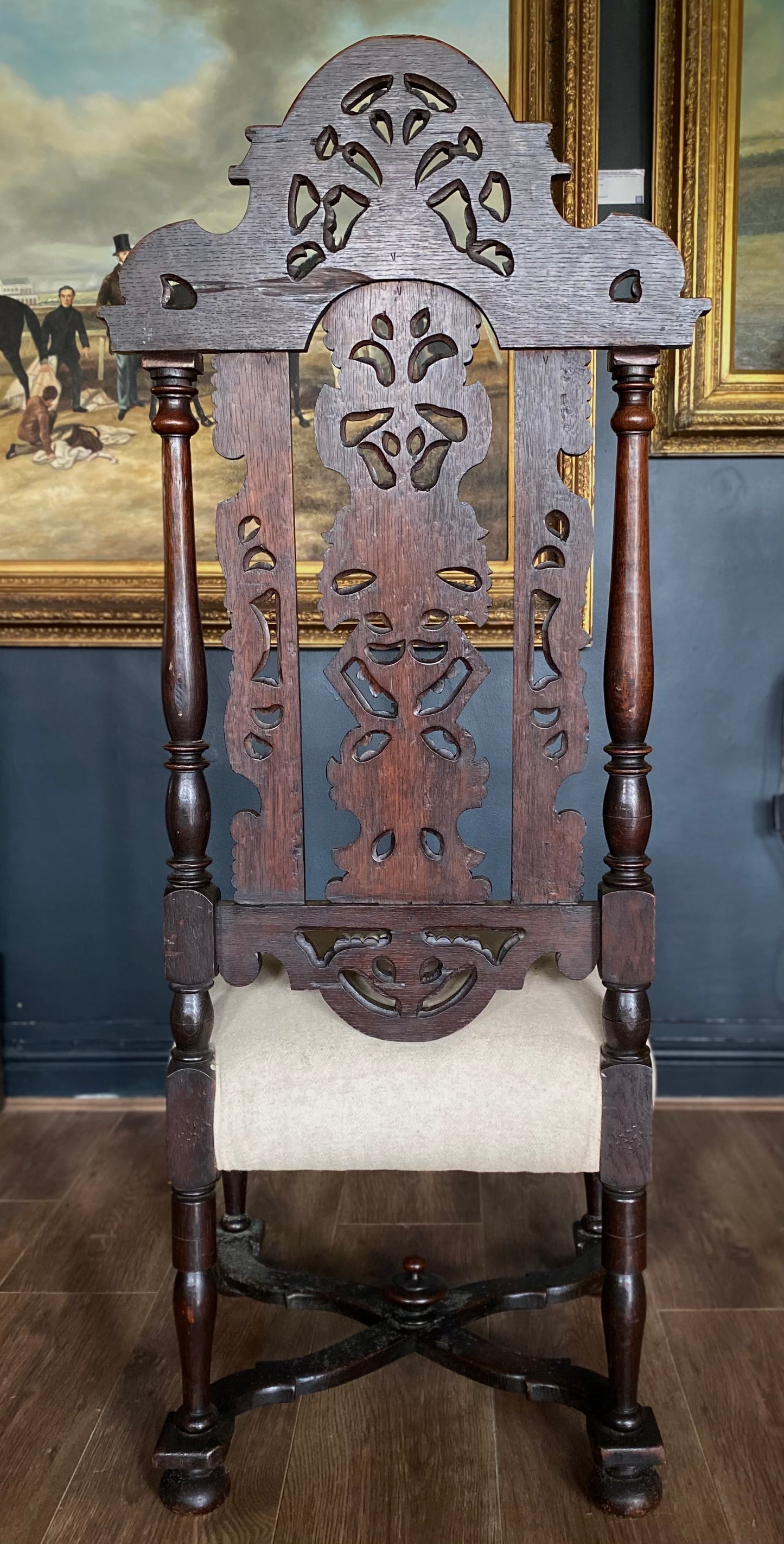 Queen Anne Hallway Chair